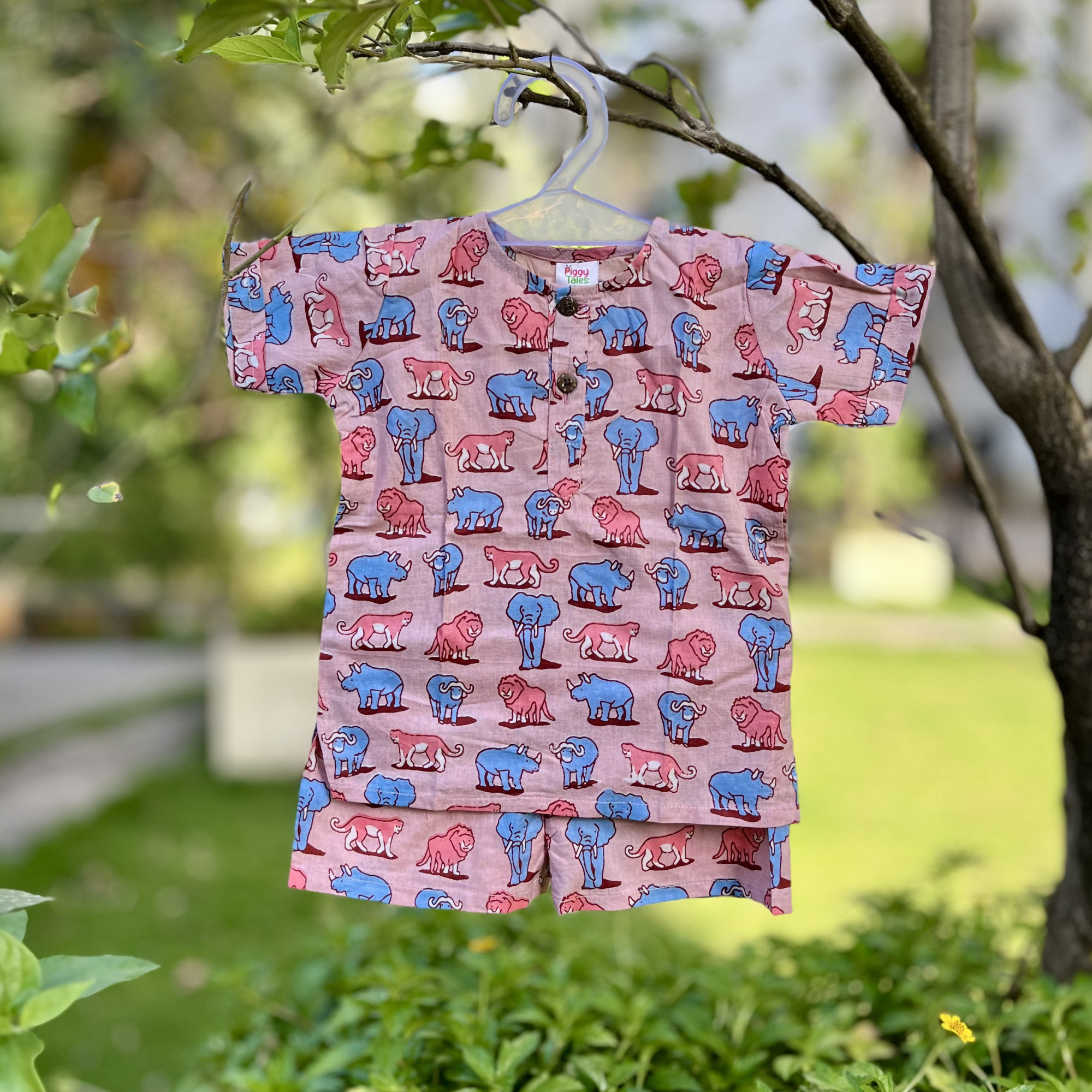 Savannah Safari Print Summer Set
