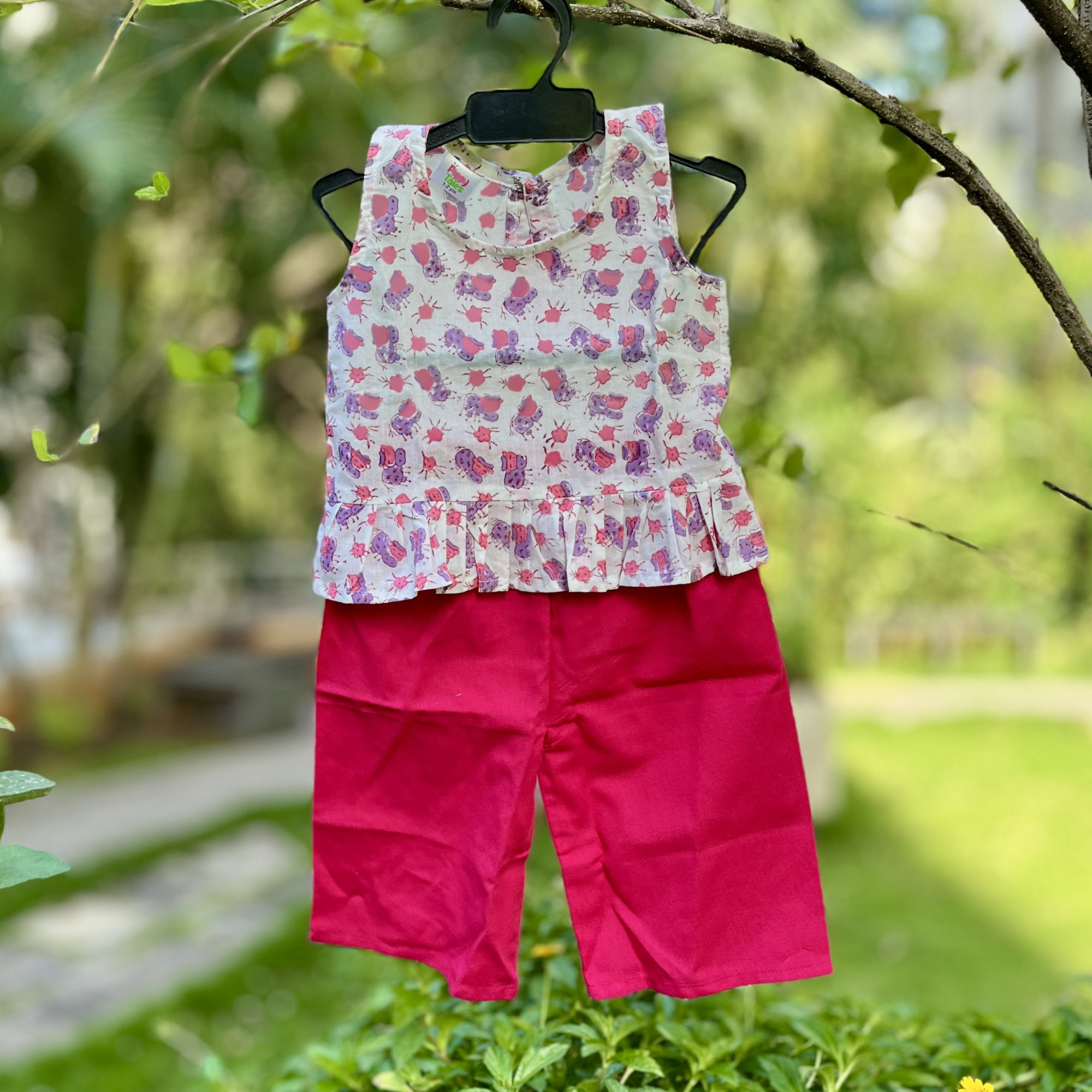 The Whimsy Willow Pallazo Set