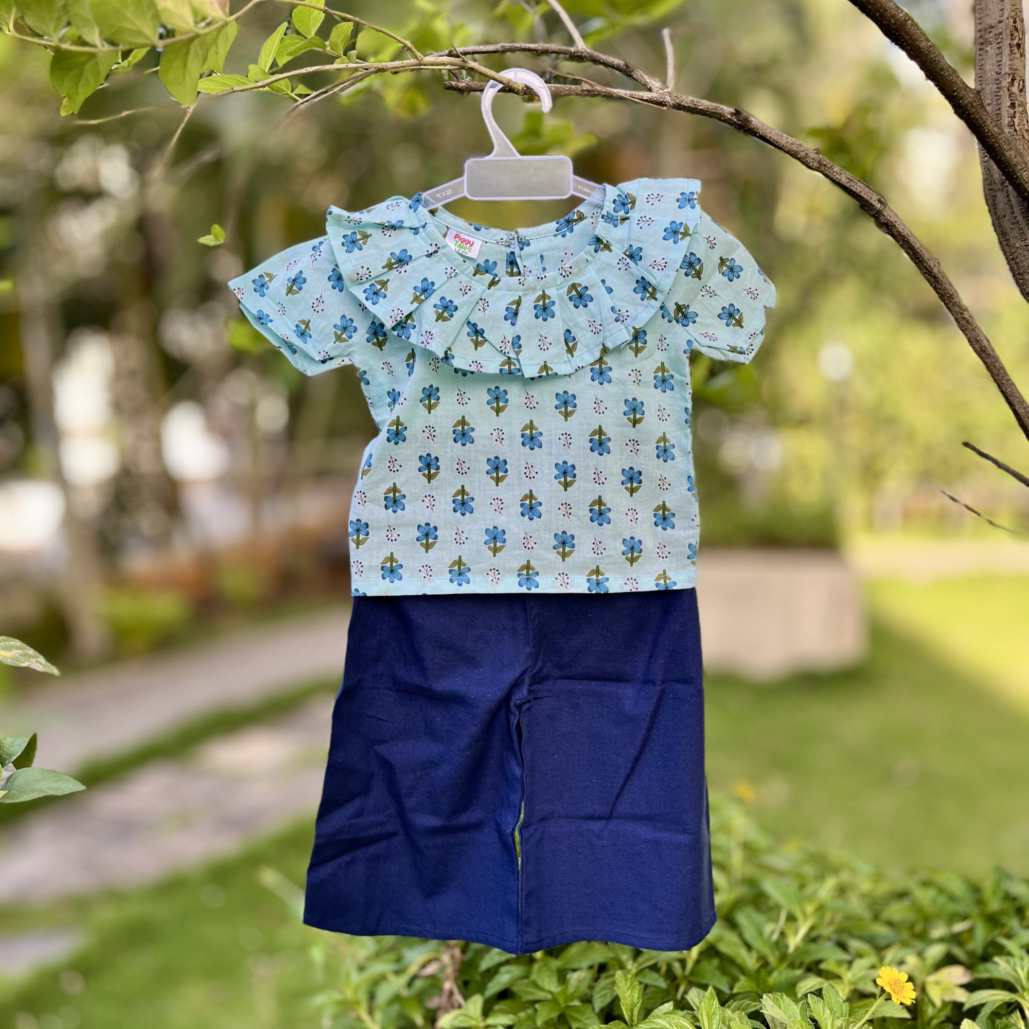 Bluebell Ruffle Pallazo Set