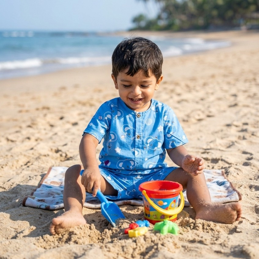 Orbiting Koala Print Summer Set