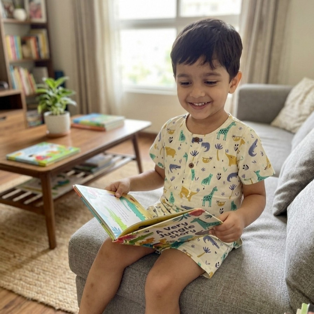 Image of Mini Safari Elite Print Summer Set