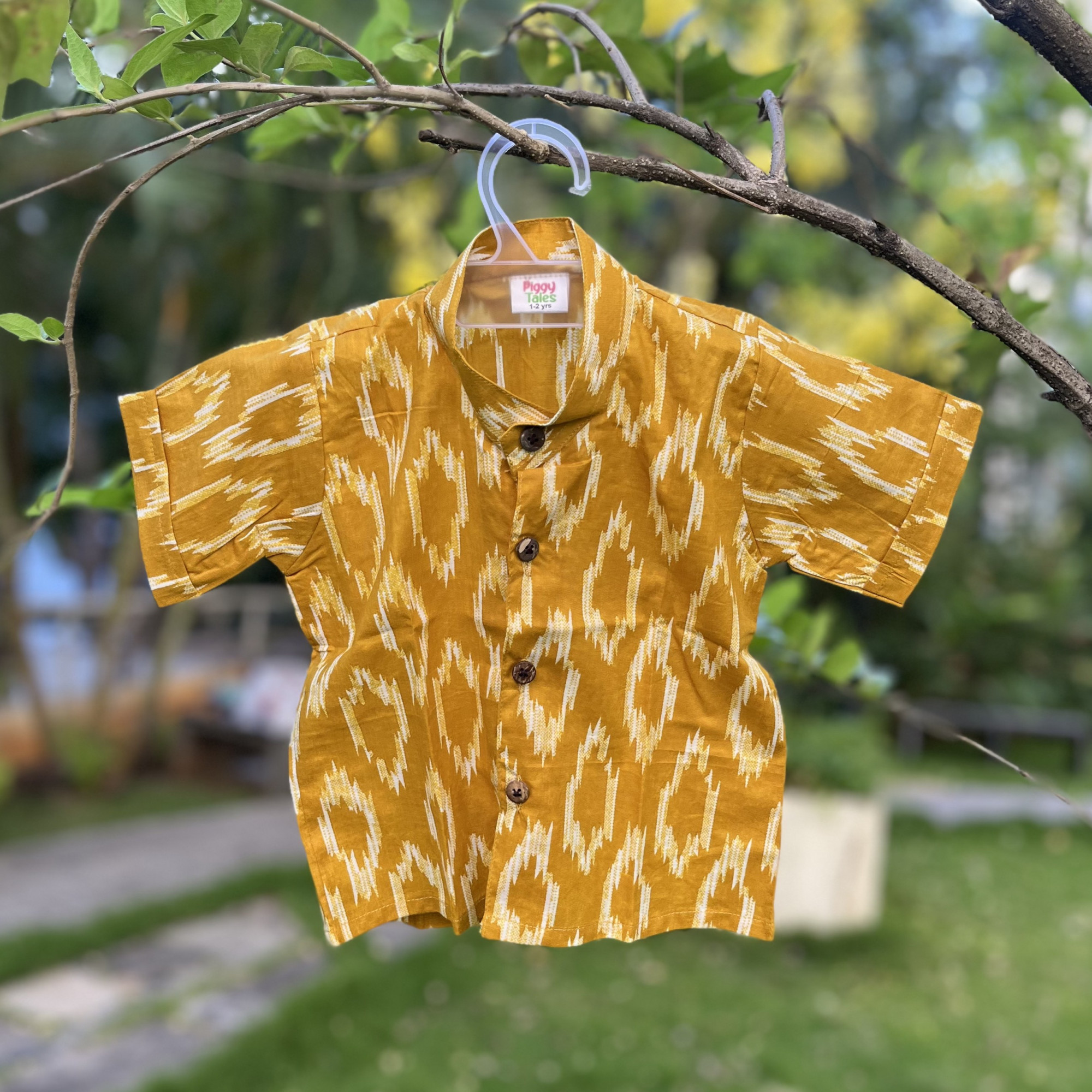 Summer Orchard Print Shirt