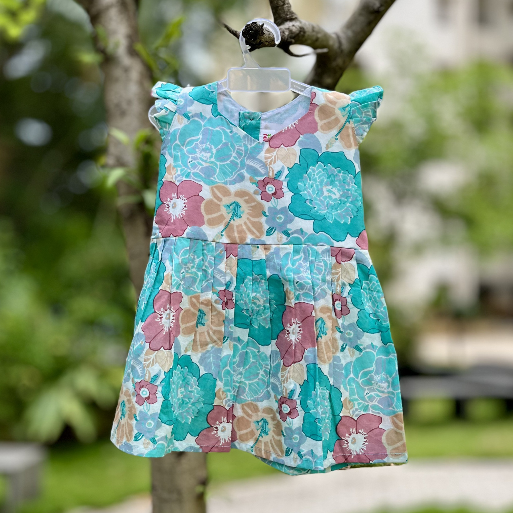 Postal Floral Print Frock