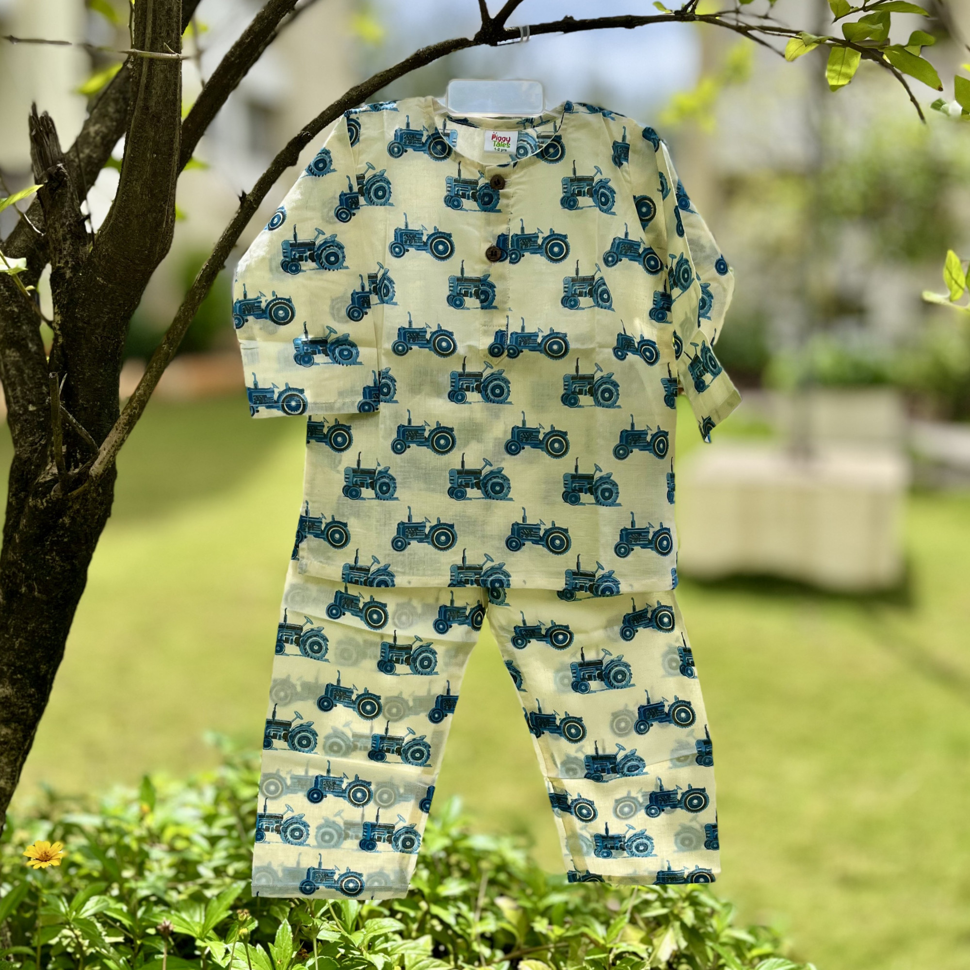 Vintage Tractor Night Dress