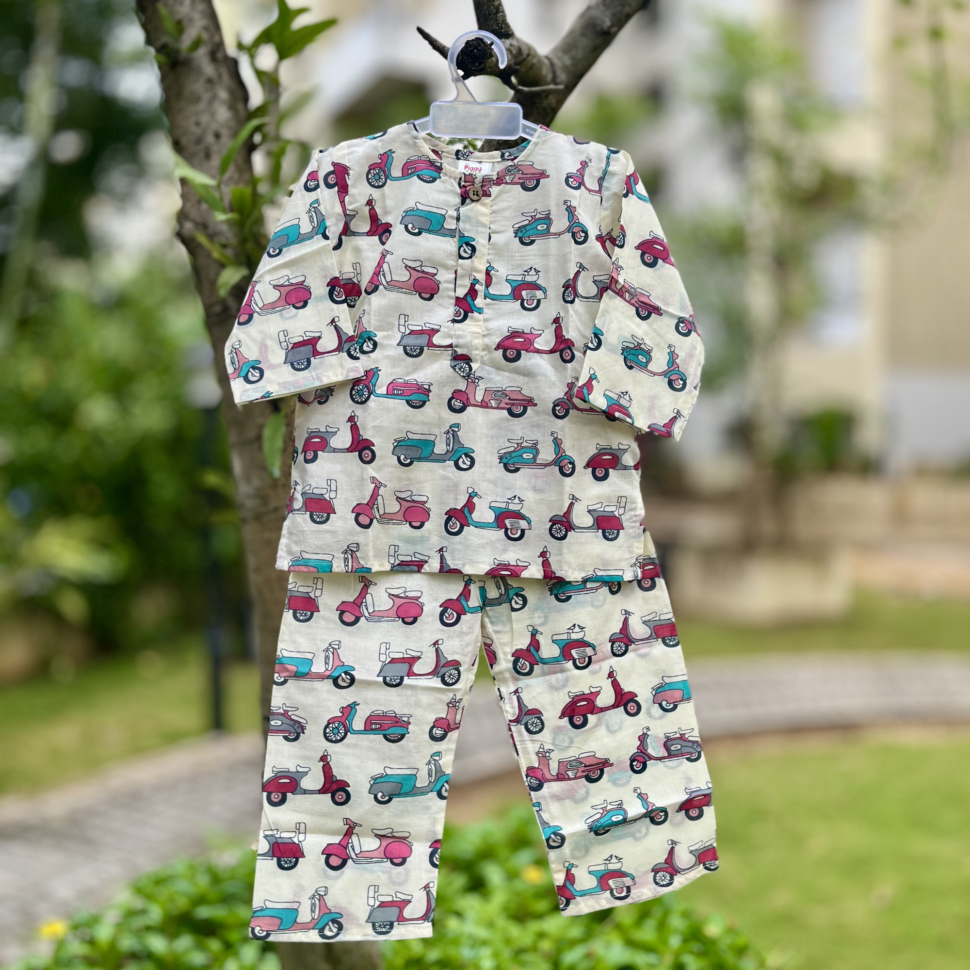 Retro Scooter Night Dress