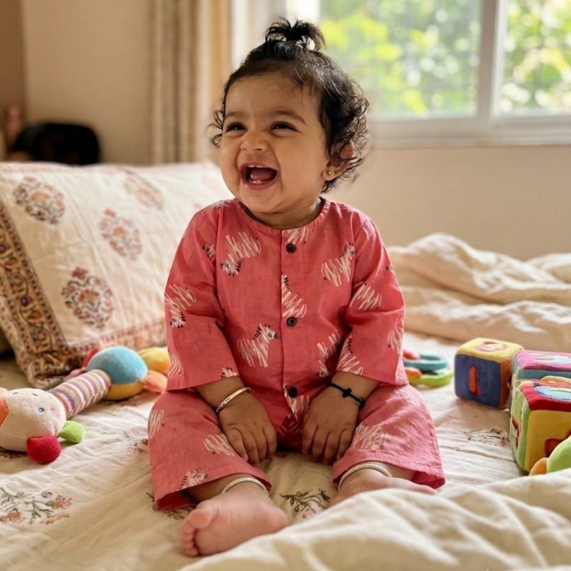 Pink Zebra Night Dress