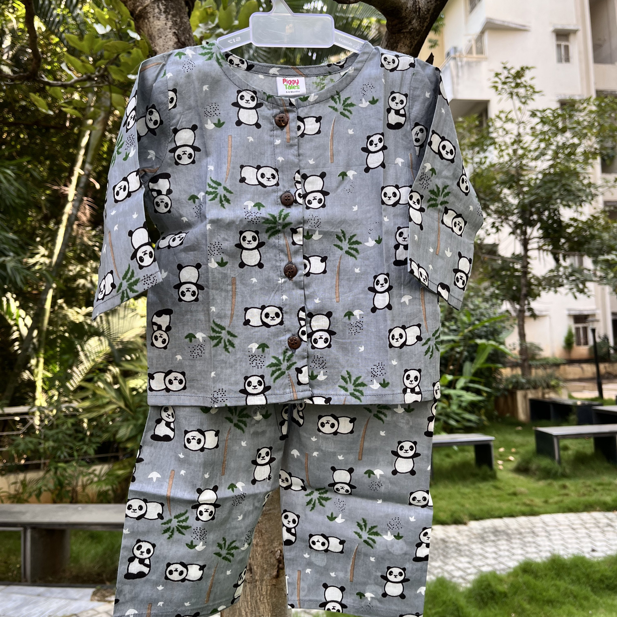 Grey Koala Print Set