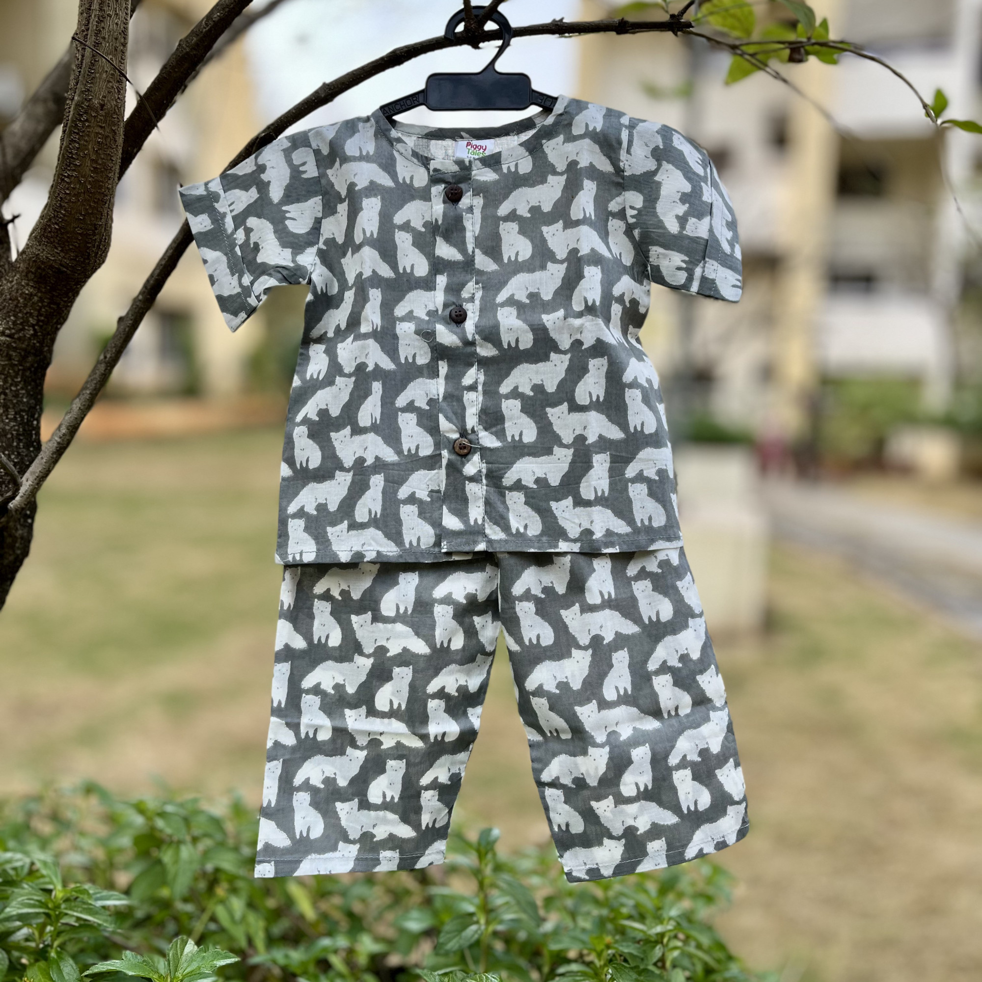 Mist Grey Arctic Print Set