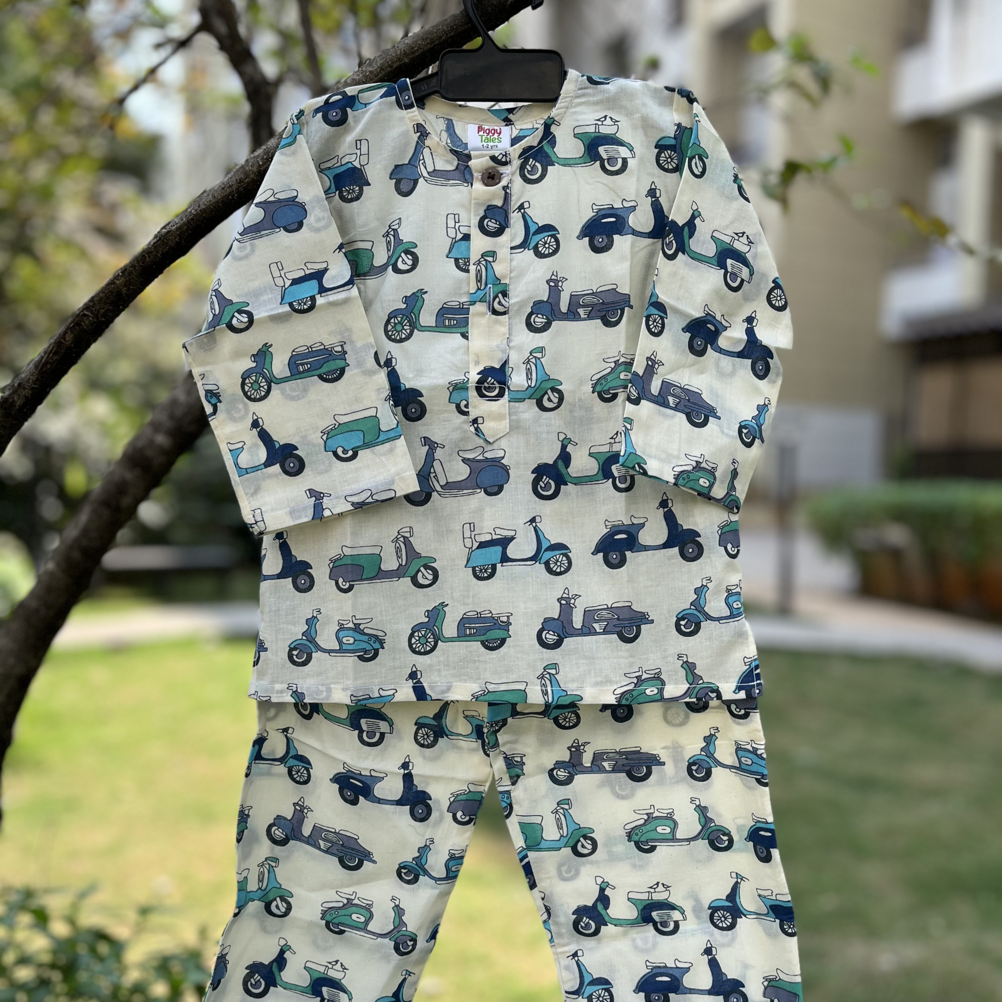 Vintage Vespa Night Dress