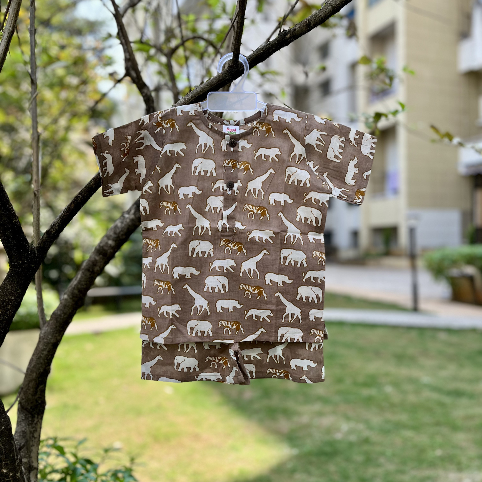 Wild Safari Print Summer Set