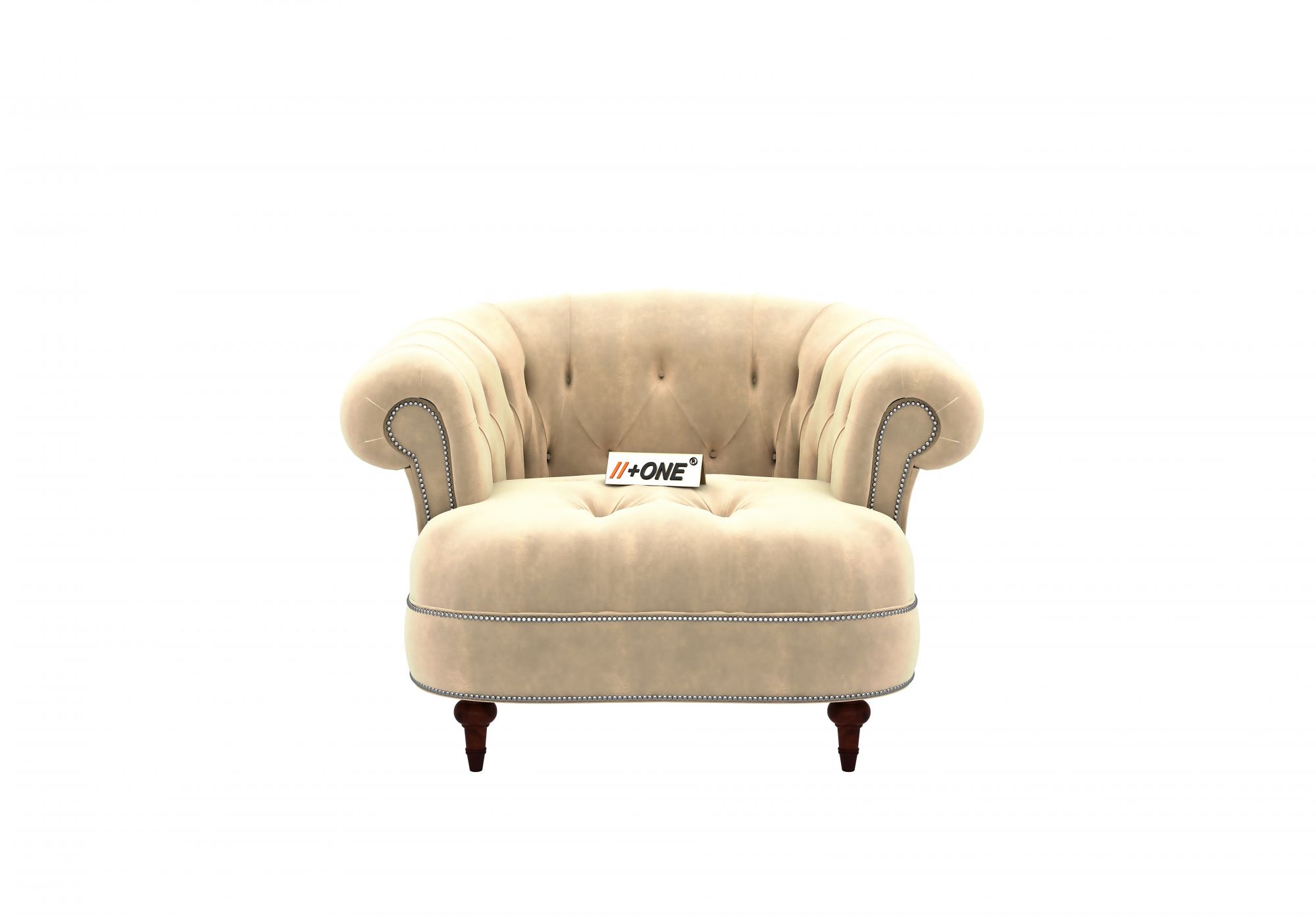 Duke Husk 1 Seater Sofa