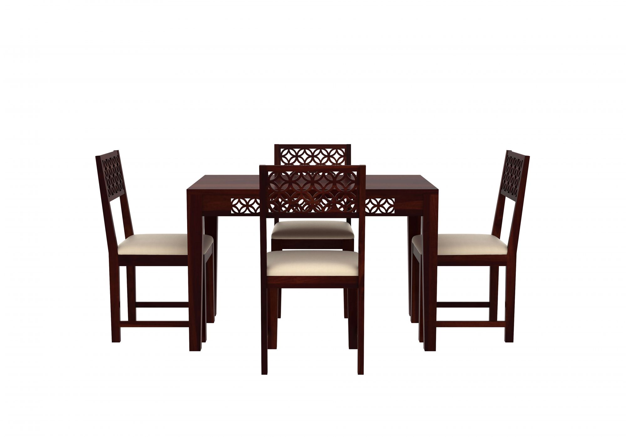 Malta Sheesham Wood Dining Table 4 Seater