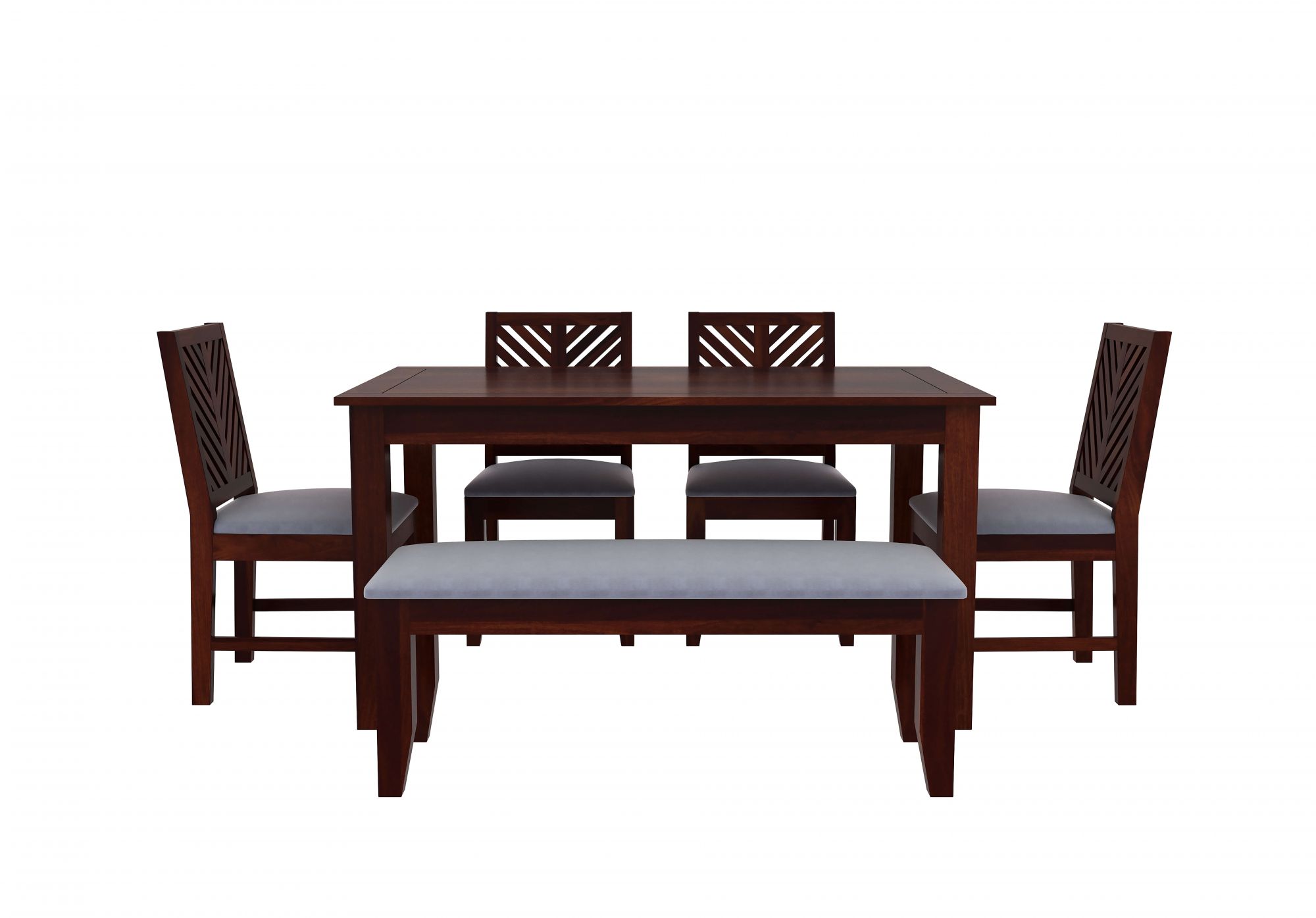 Corsica Sheesham Wood Dining Table 6 Seater