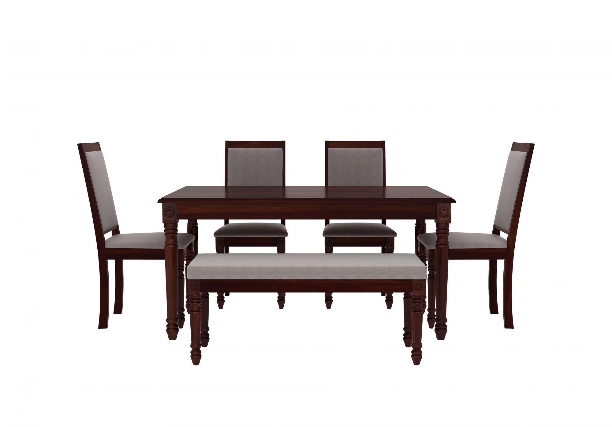 Harris Sheesham Wood Dining Table 6 Seater