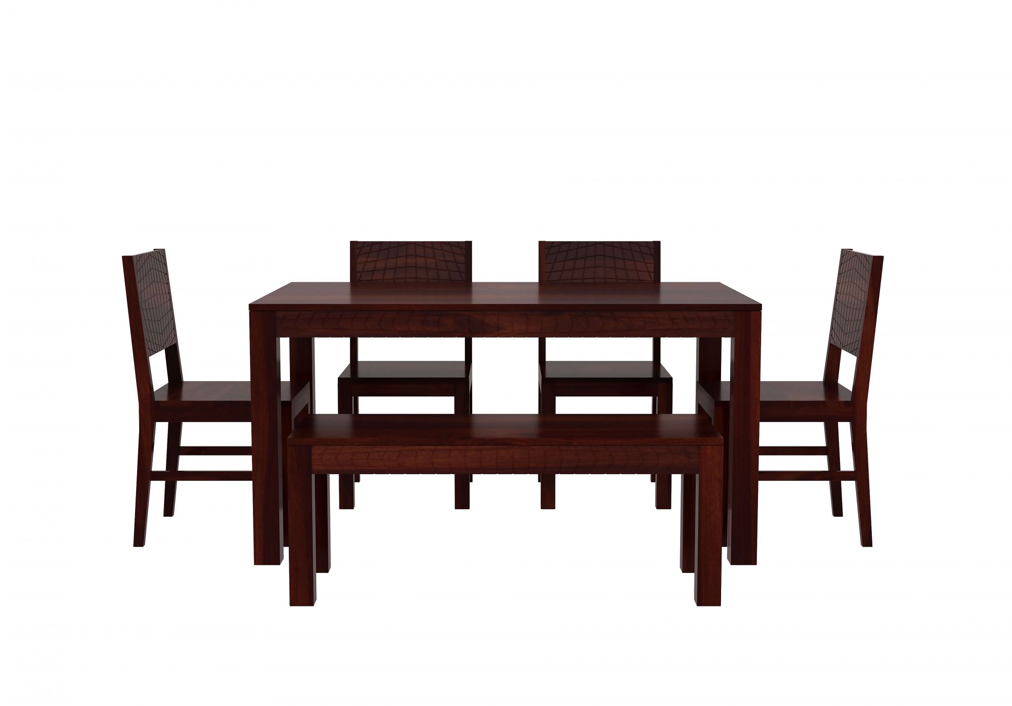 Gotland Sheesham Wood Dining Table 6 Seater