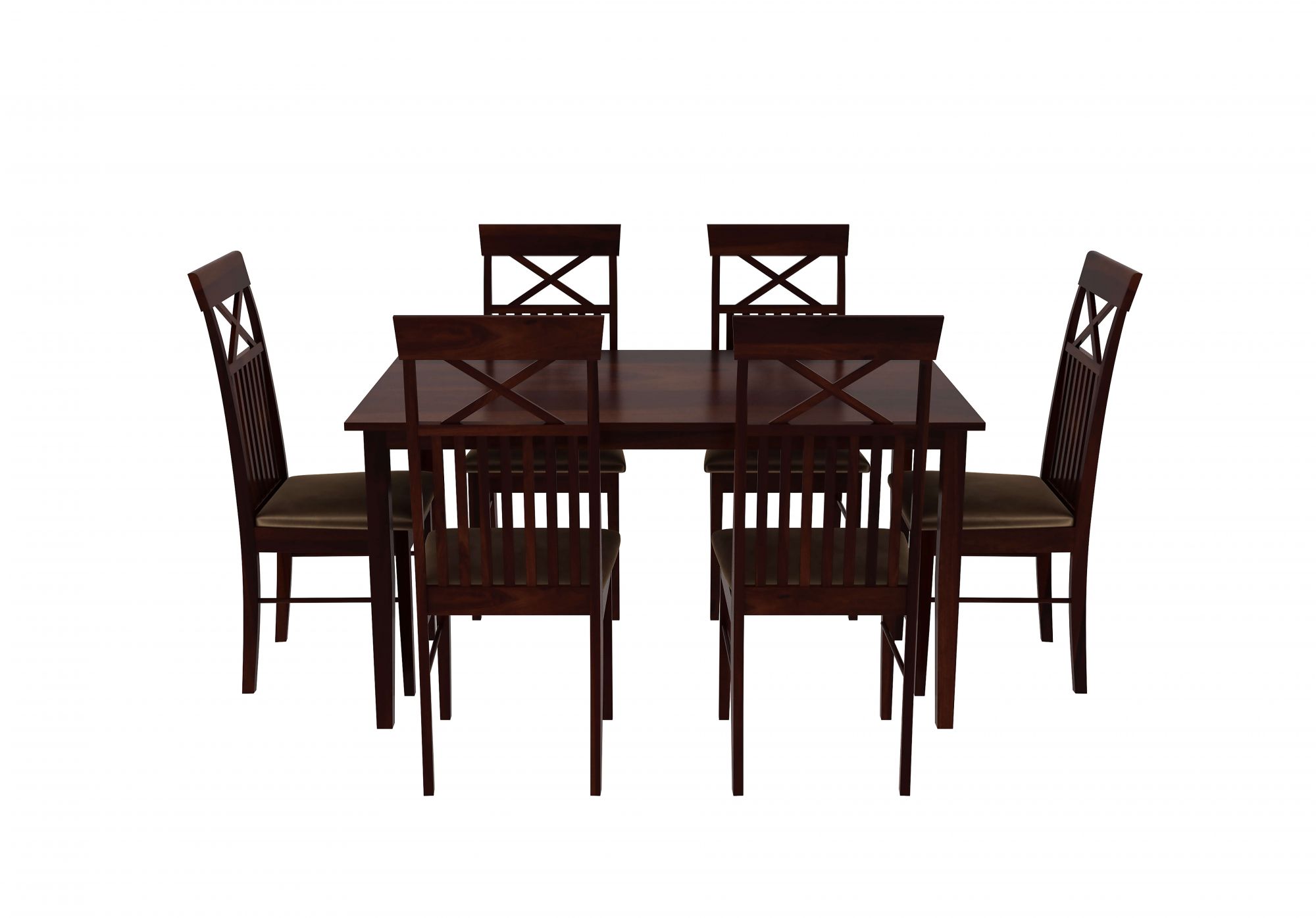 Murray Sheesham Wood Dining Table 6 Seater