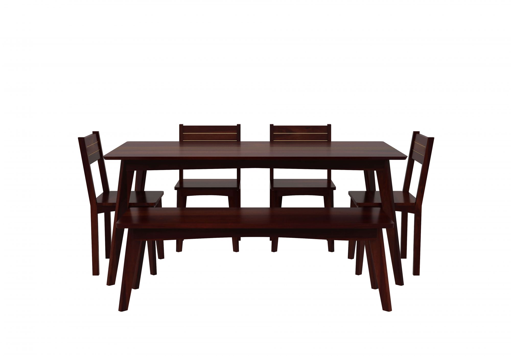 Congo Sheesham Wood Dining Table 6 Seater