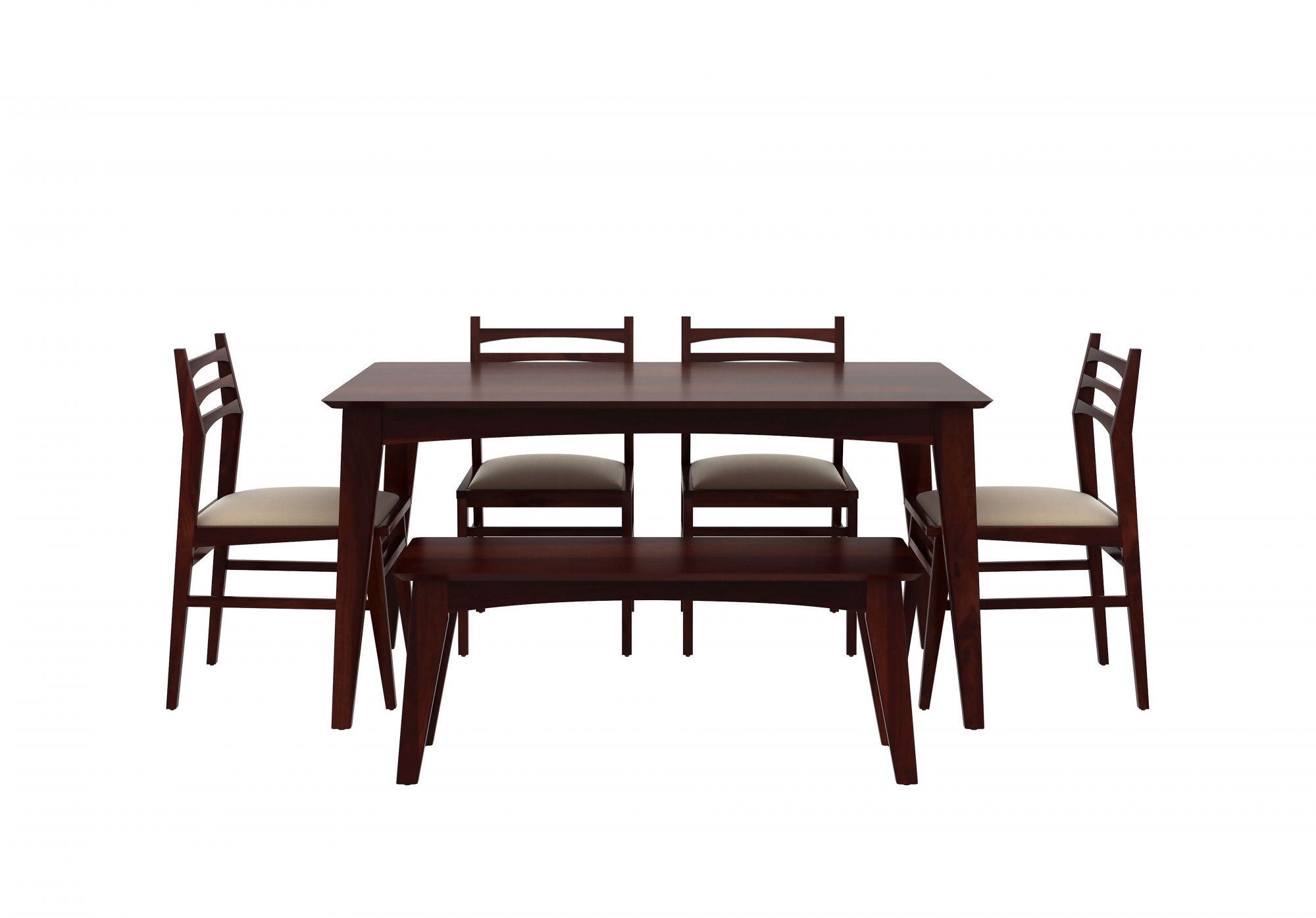 Gozo Sheesham Wood Dining Table 6 Seater