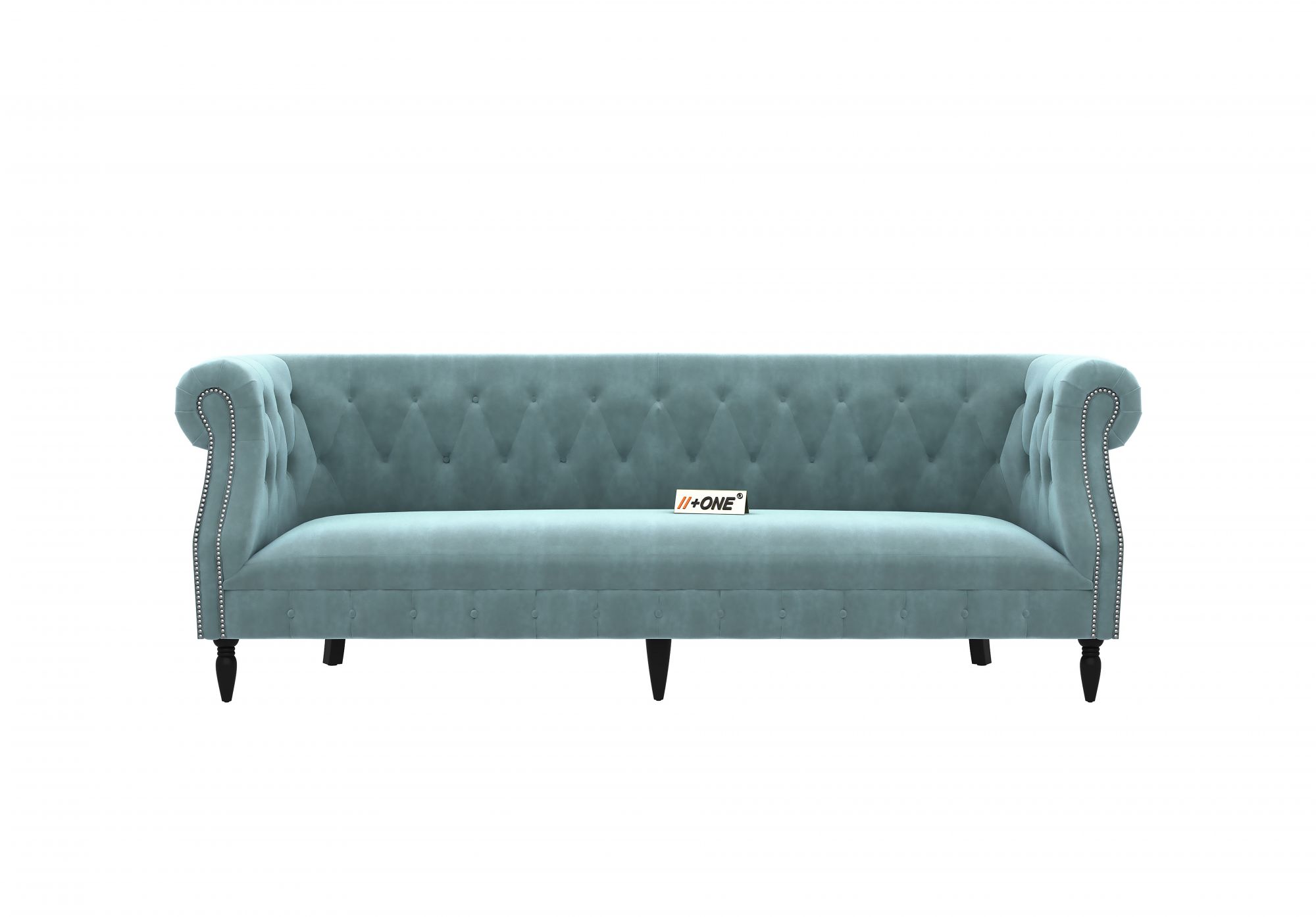 Baron Dusk Blue 3 Seater Sofa