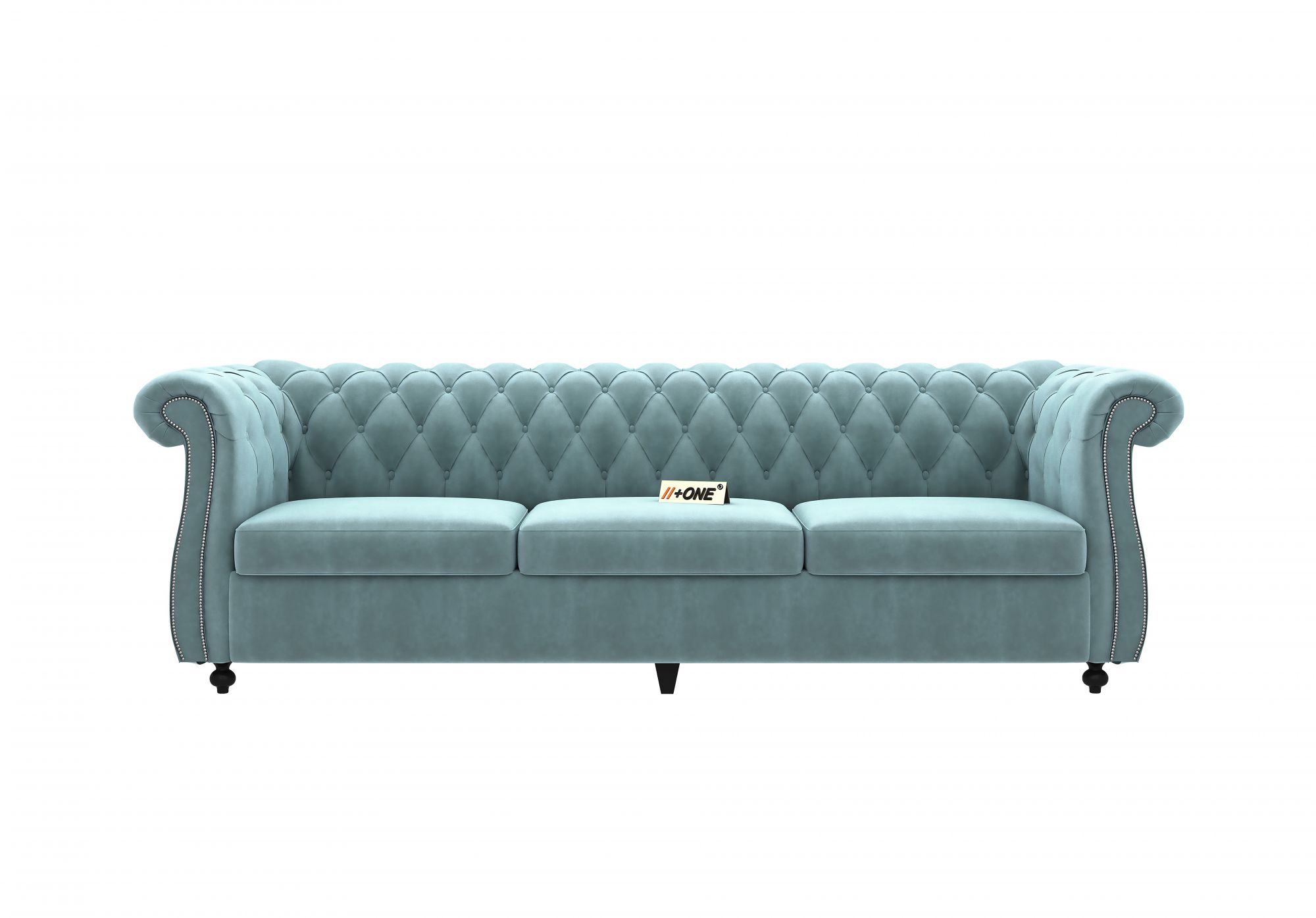 Lord Dusk Blue 3 Seater Sofa