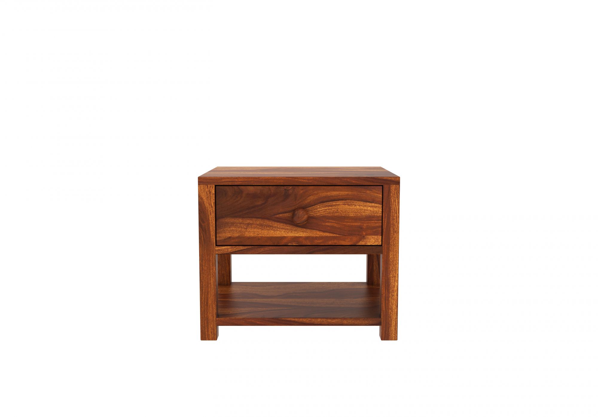 Aklo Wooden Bed Side Table