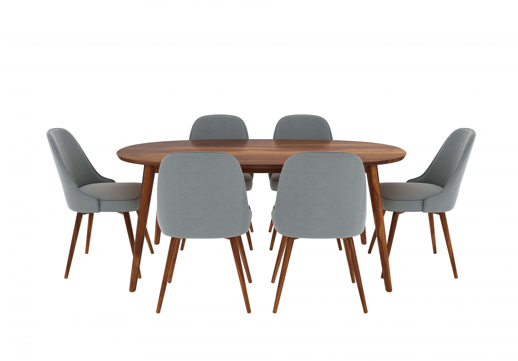Finlay Sheesham Wood Dining Table 6 Seater