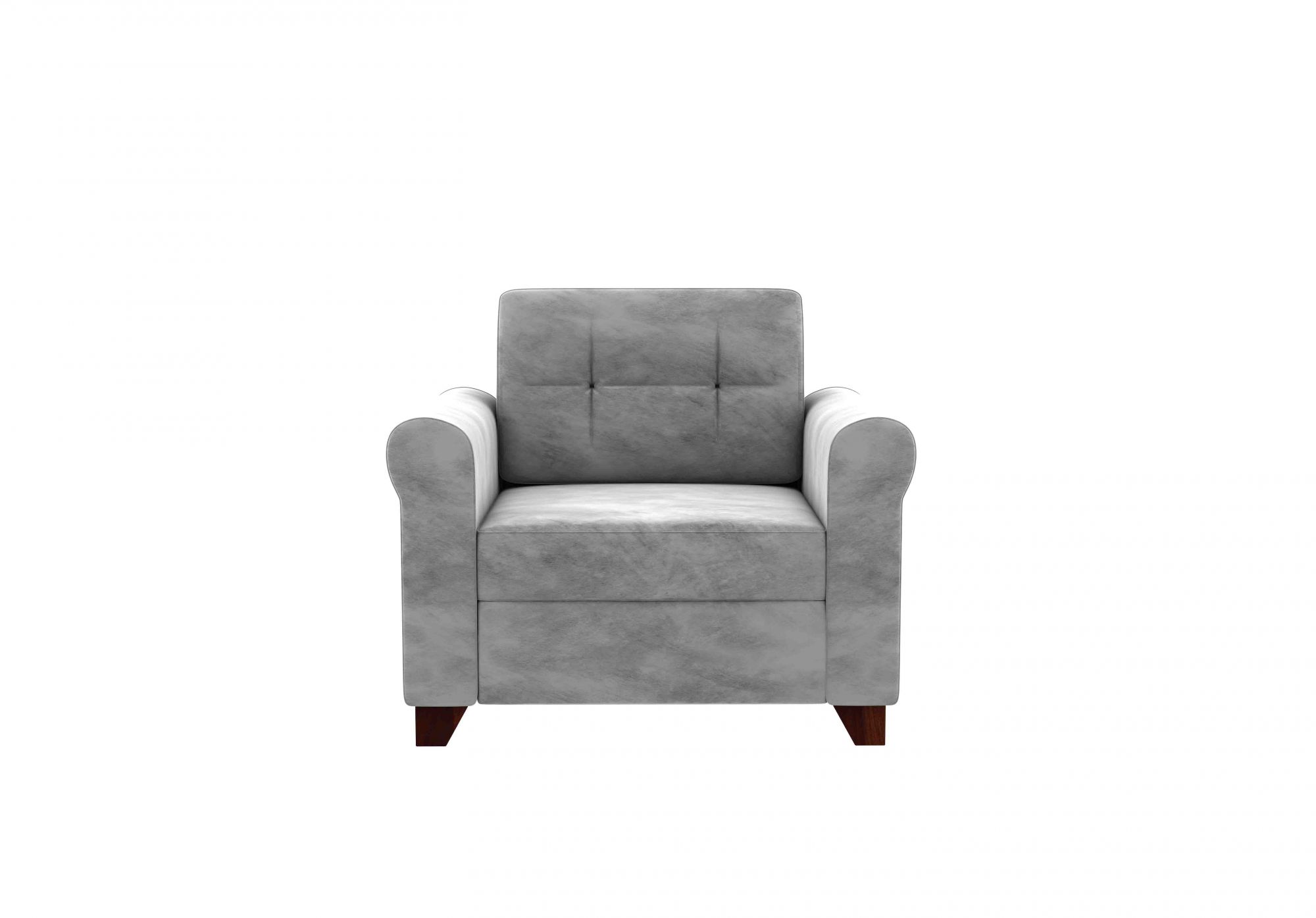 Monarch Brown 1 Seater Sofa Set