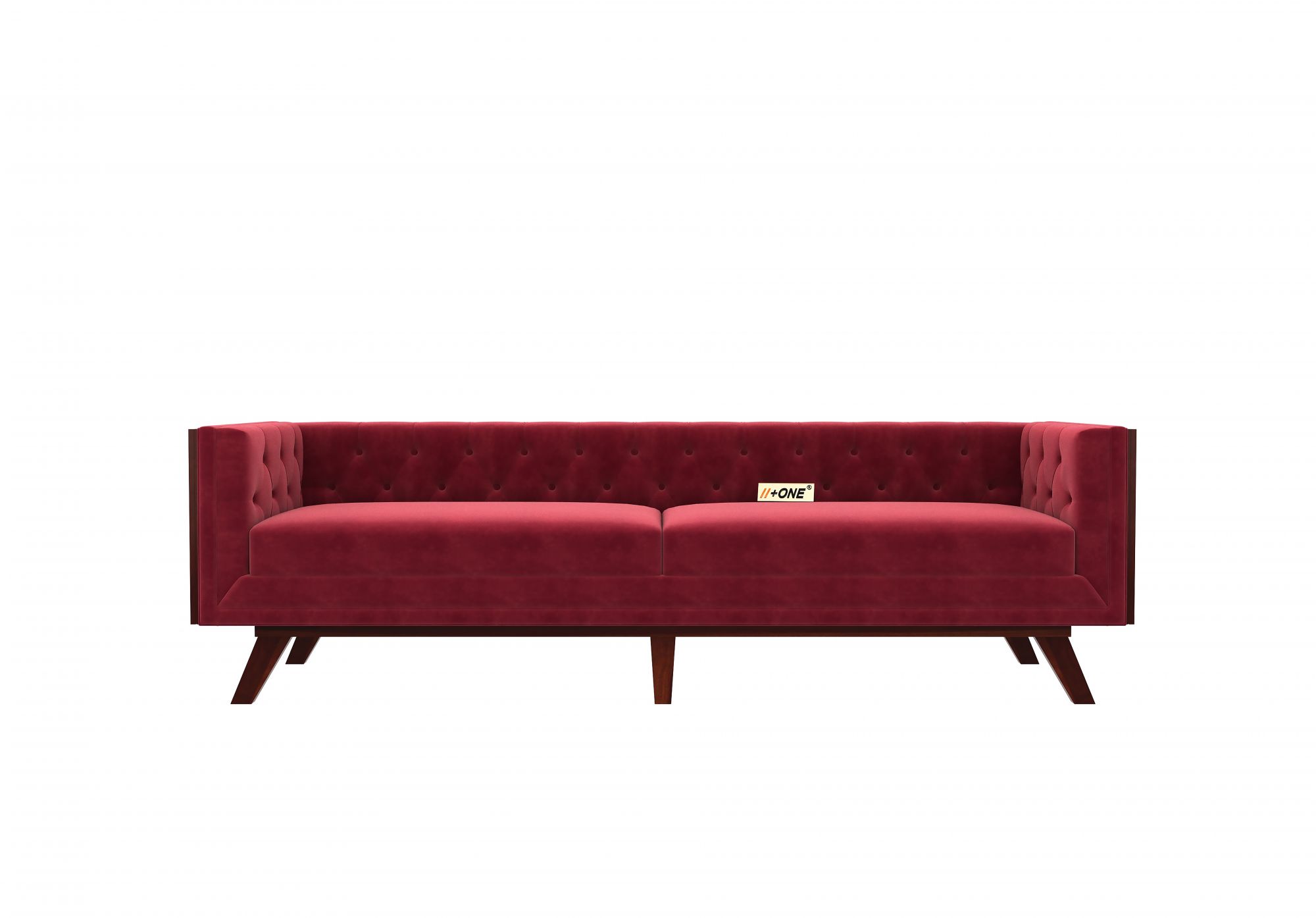Syros Pomegranate 4 Seater Sofa