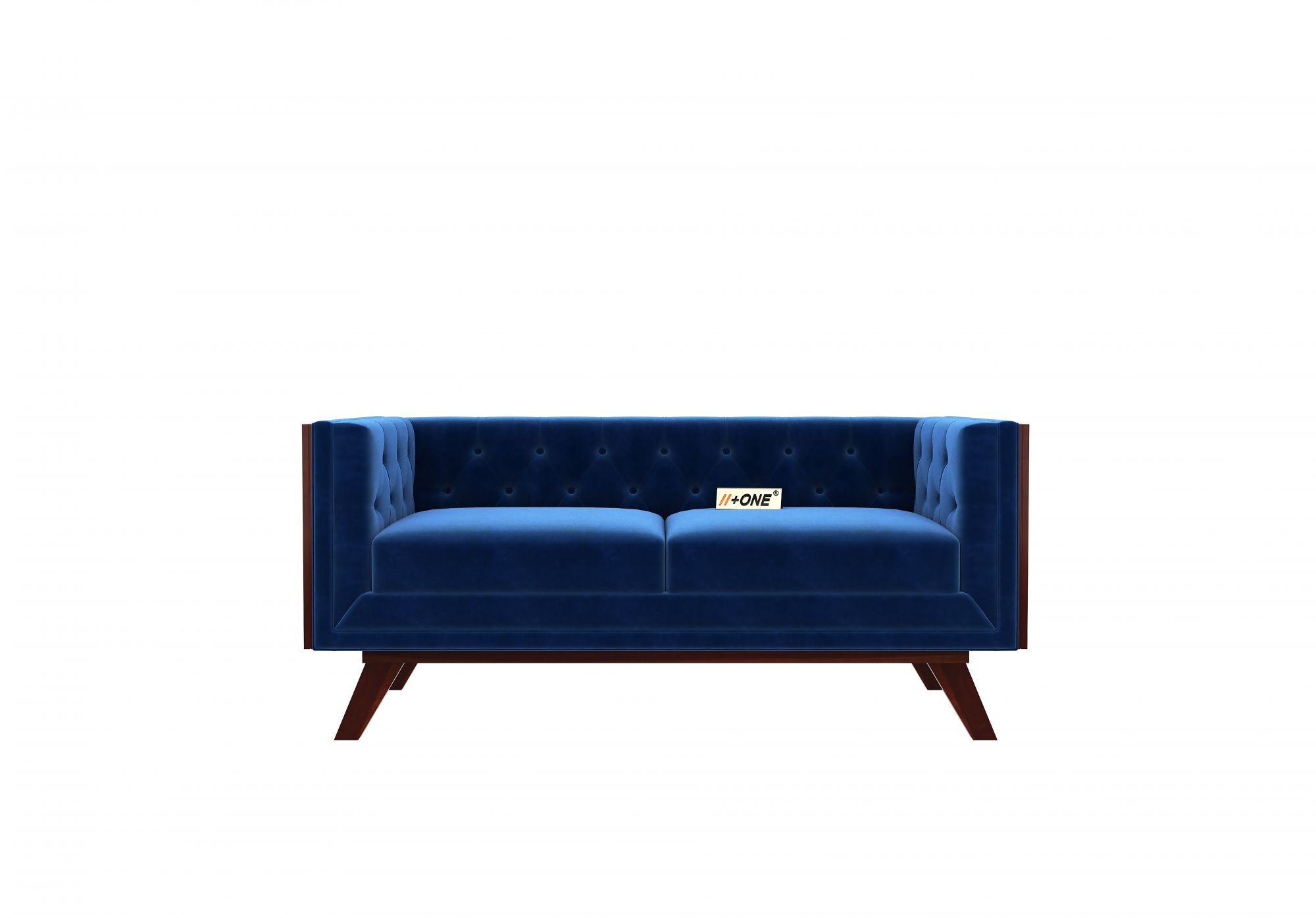 Syros Indigo Blue 2 Seater Sofa
