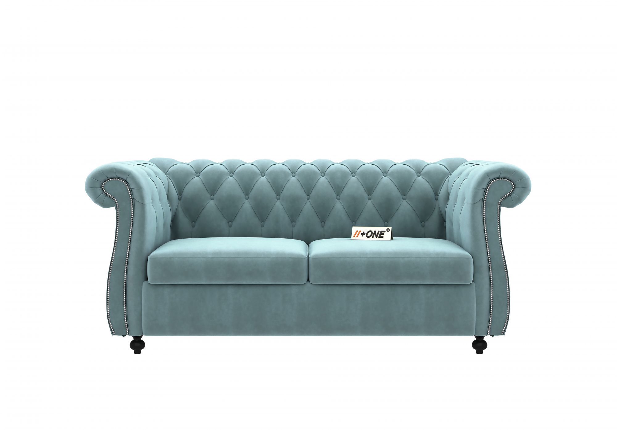 Lord Dusk Blue 2 Seater Sofa