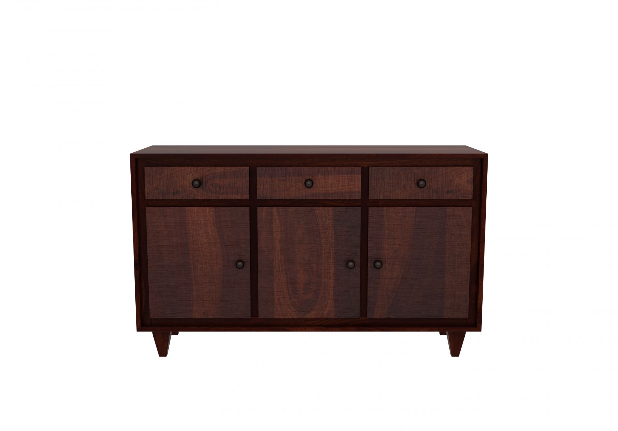 Regal Wooden Chest of Drawers