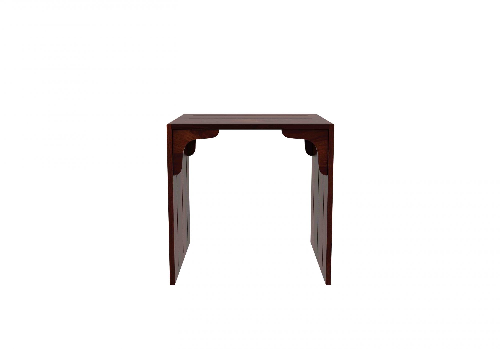 U Wooden Side Table