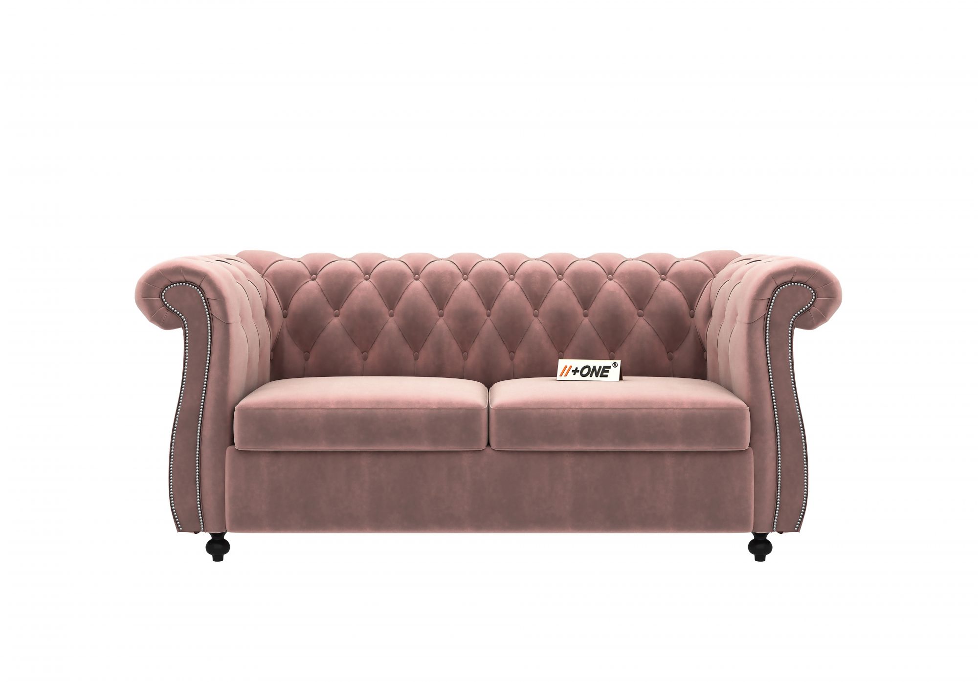 Lord Rose Dust 2 Seater Sofa