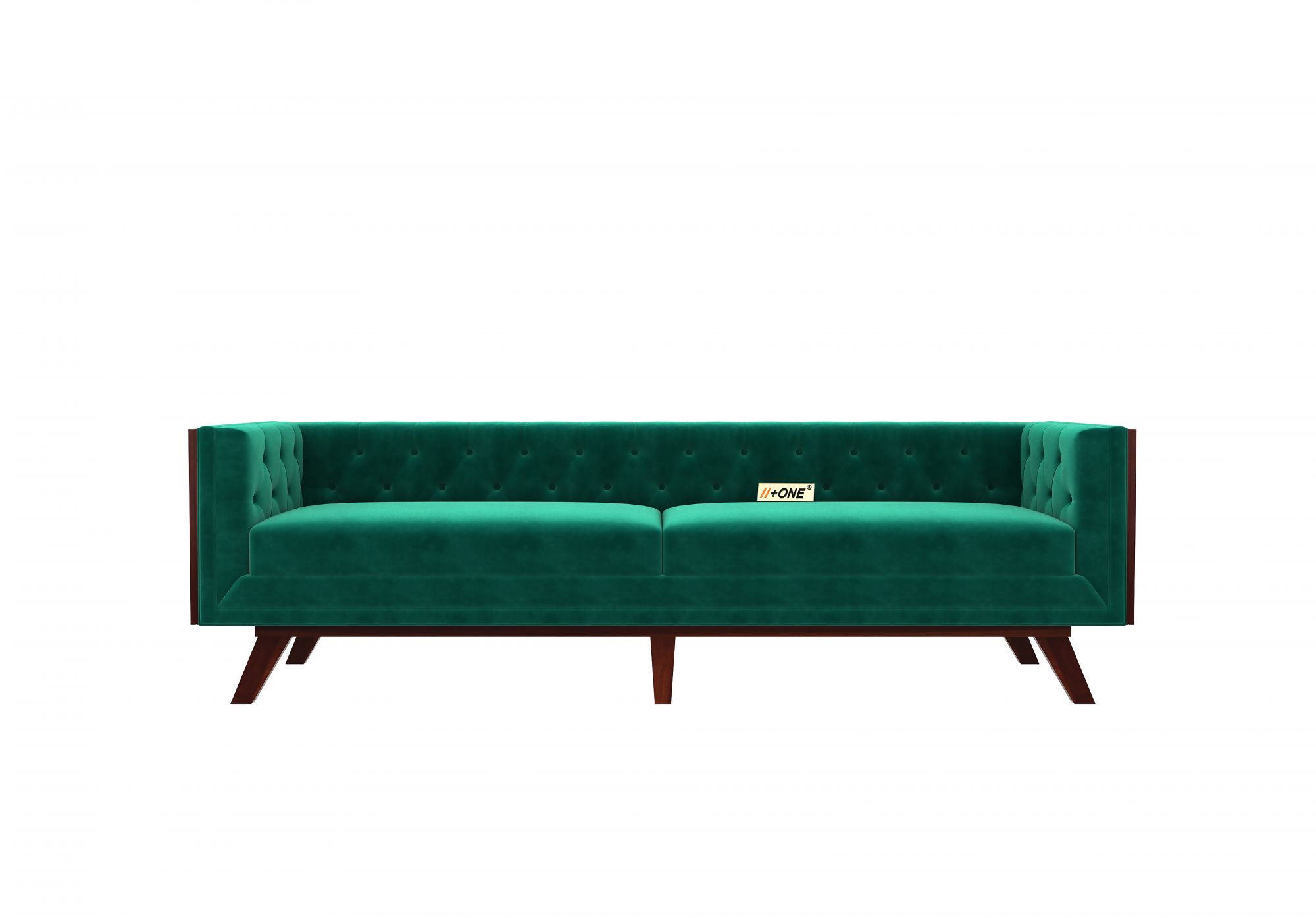 Syros Emerald Green 4 Seater Sofa
