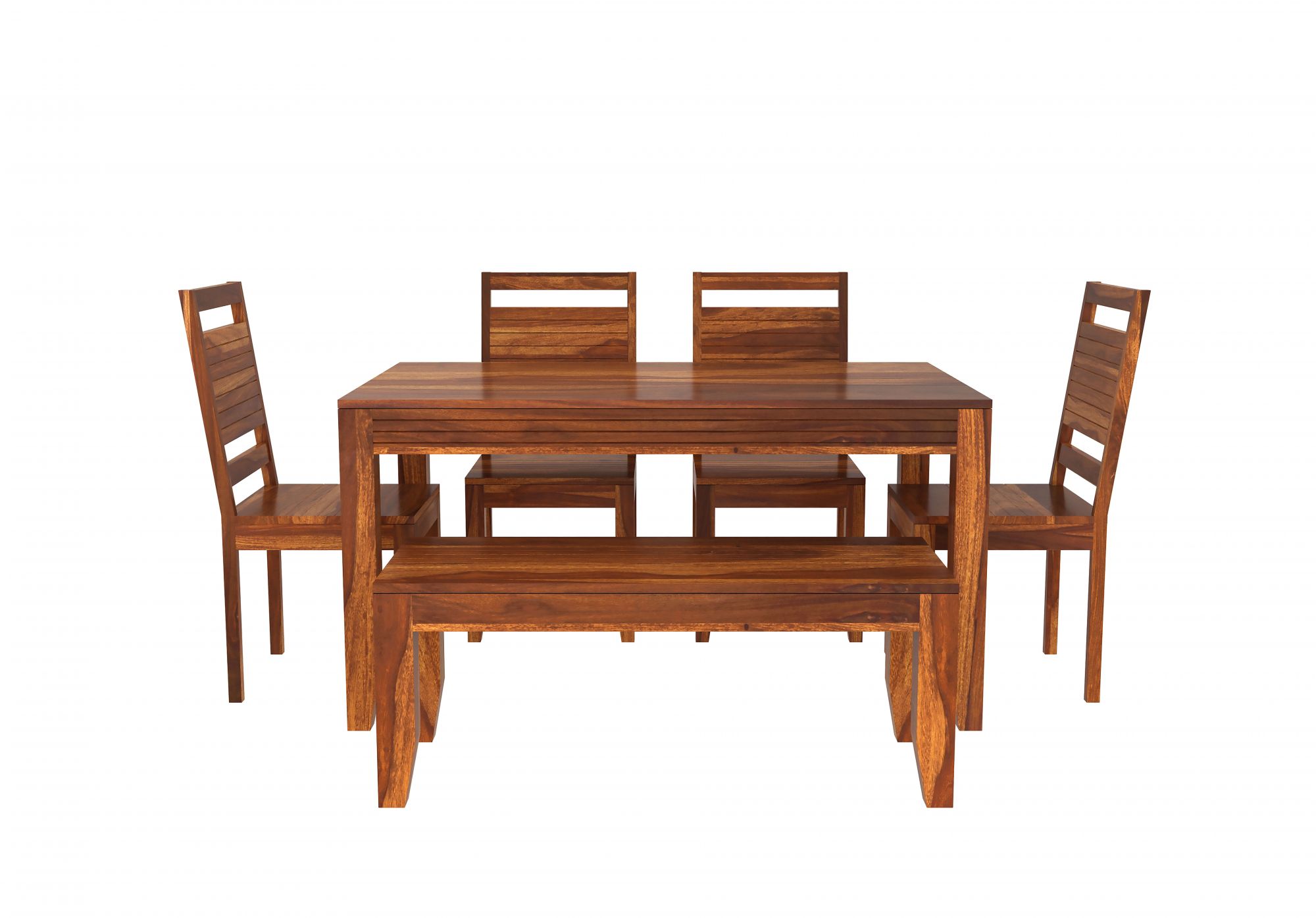 Mantaro Sheesham Wood Dining Table 6 Seater