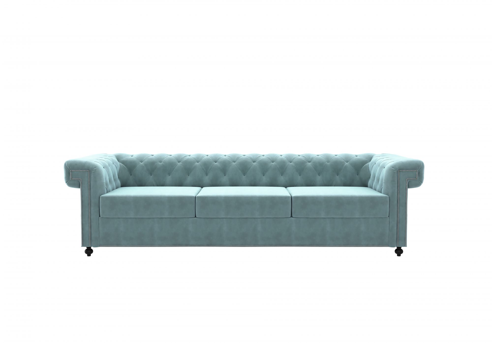 Octa Dusk Blue 3 Seater Sofa