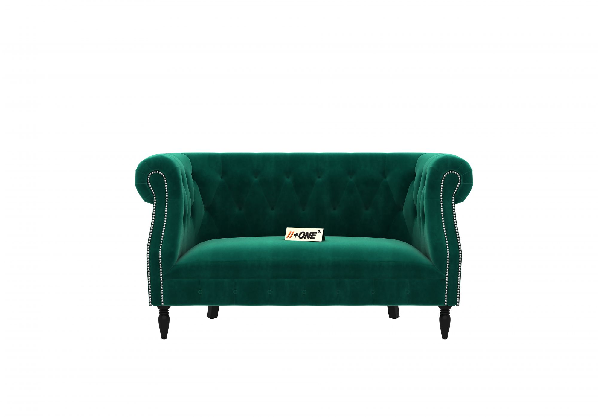Baron Emerald Green 2 Seater Sofa