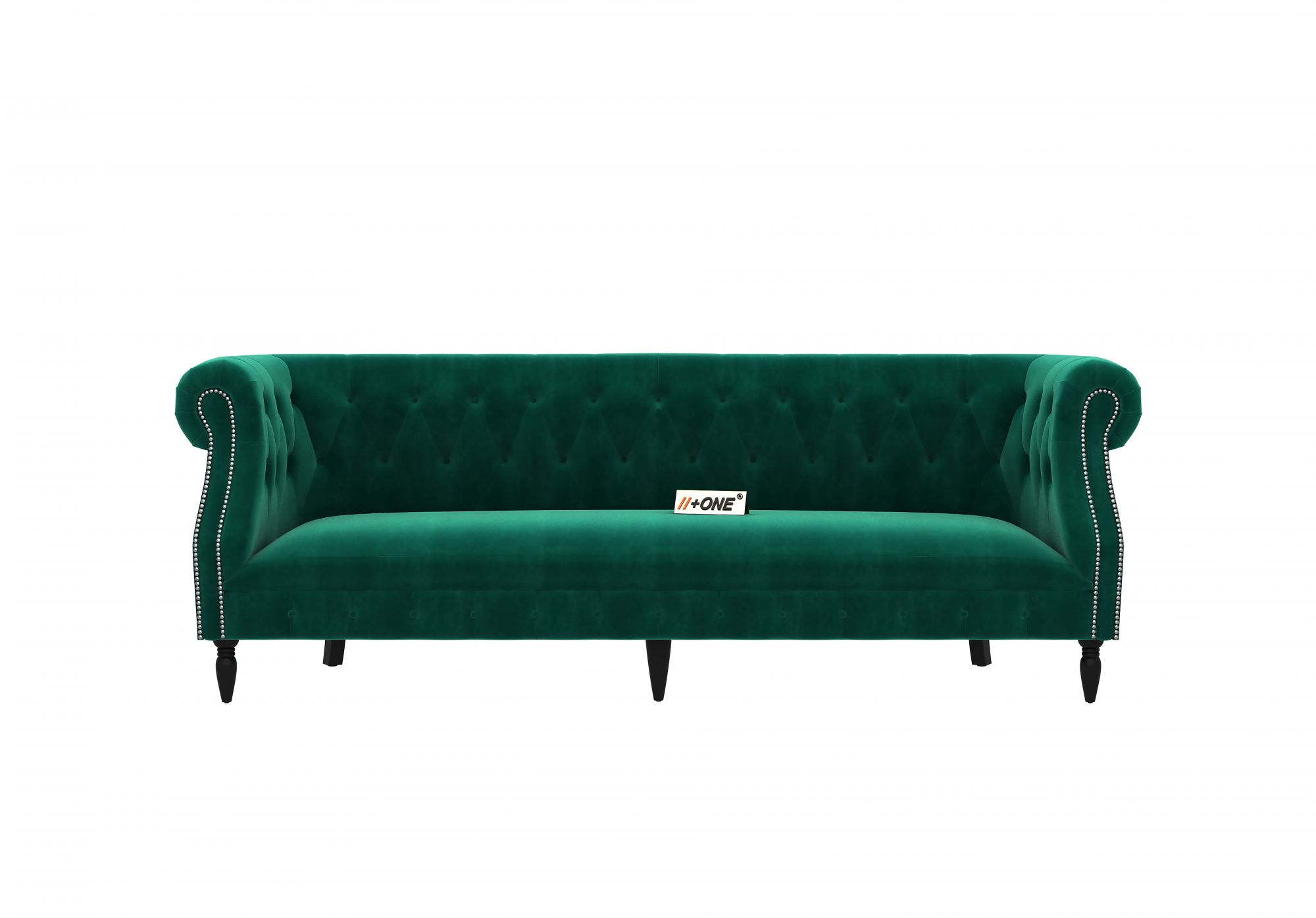 Baron Emerald Green 3 Seater Sofa