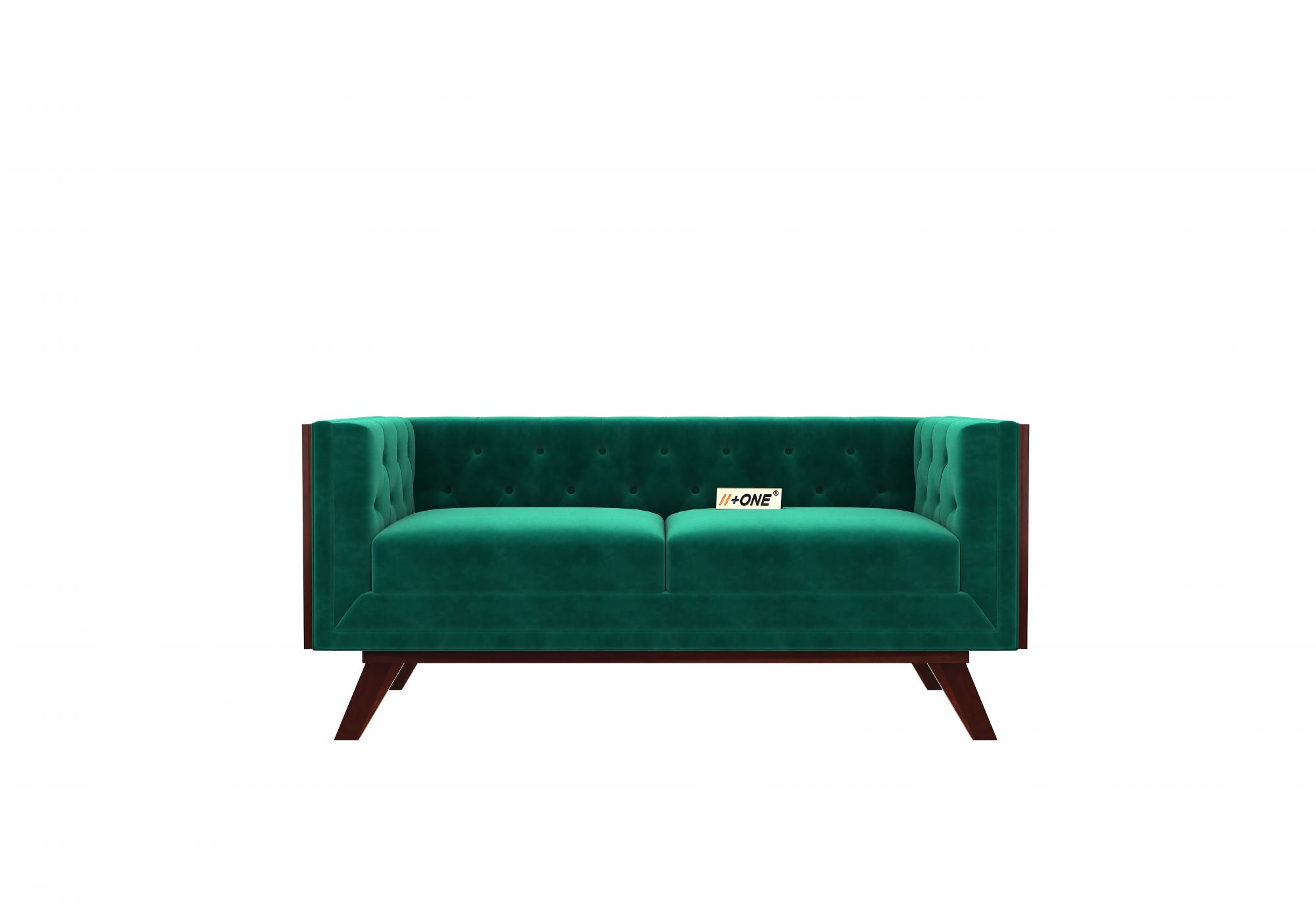 Syros Emerald Green 2 Seater Sofa