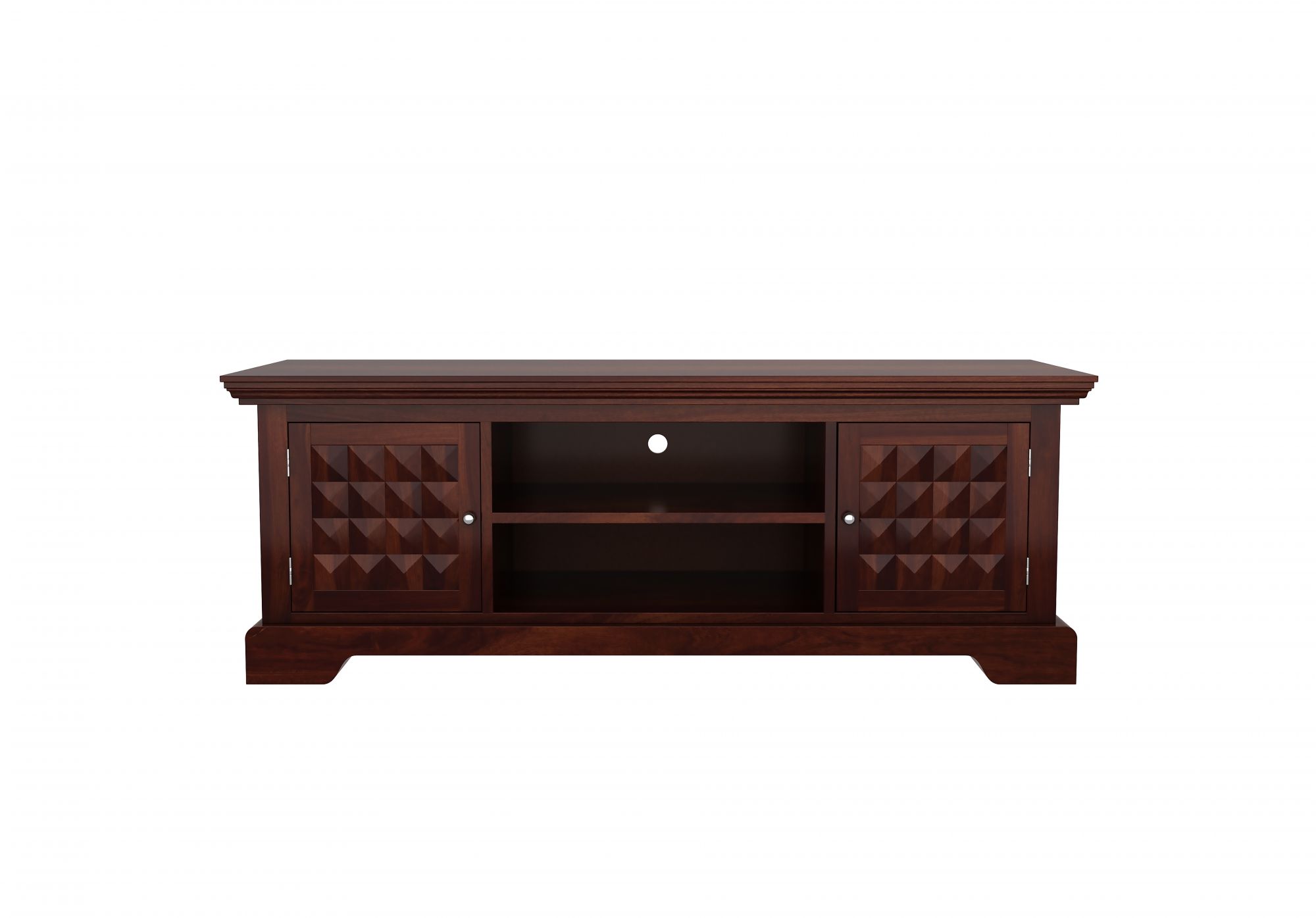 Diamond Sheesham Wood TV Unit