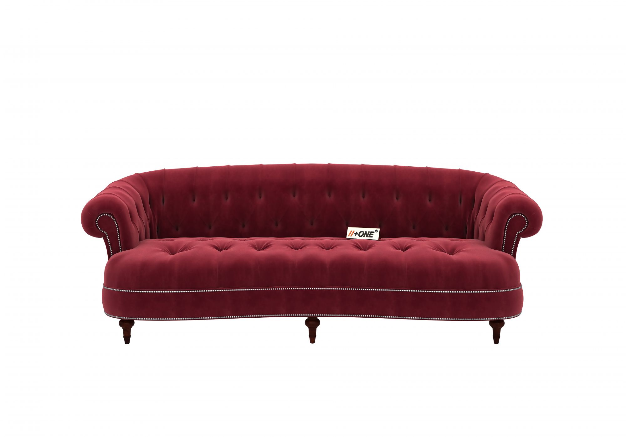 Duke Pomegranate 3 Seater Sofa