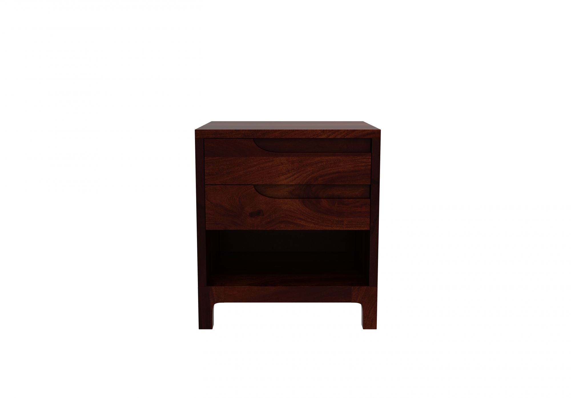 Jonson Bedside Table Walnut finish