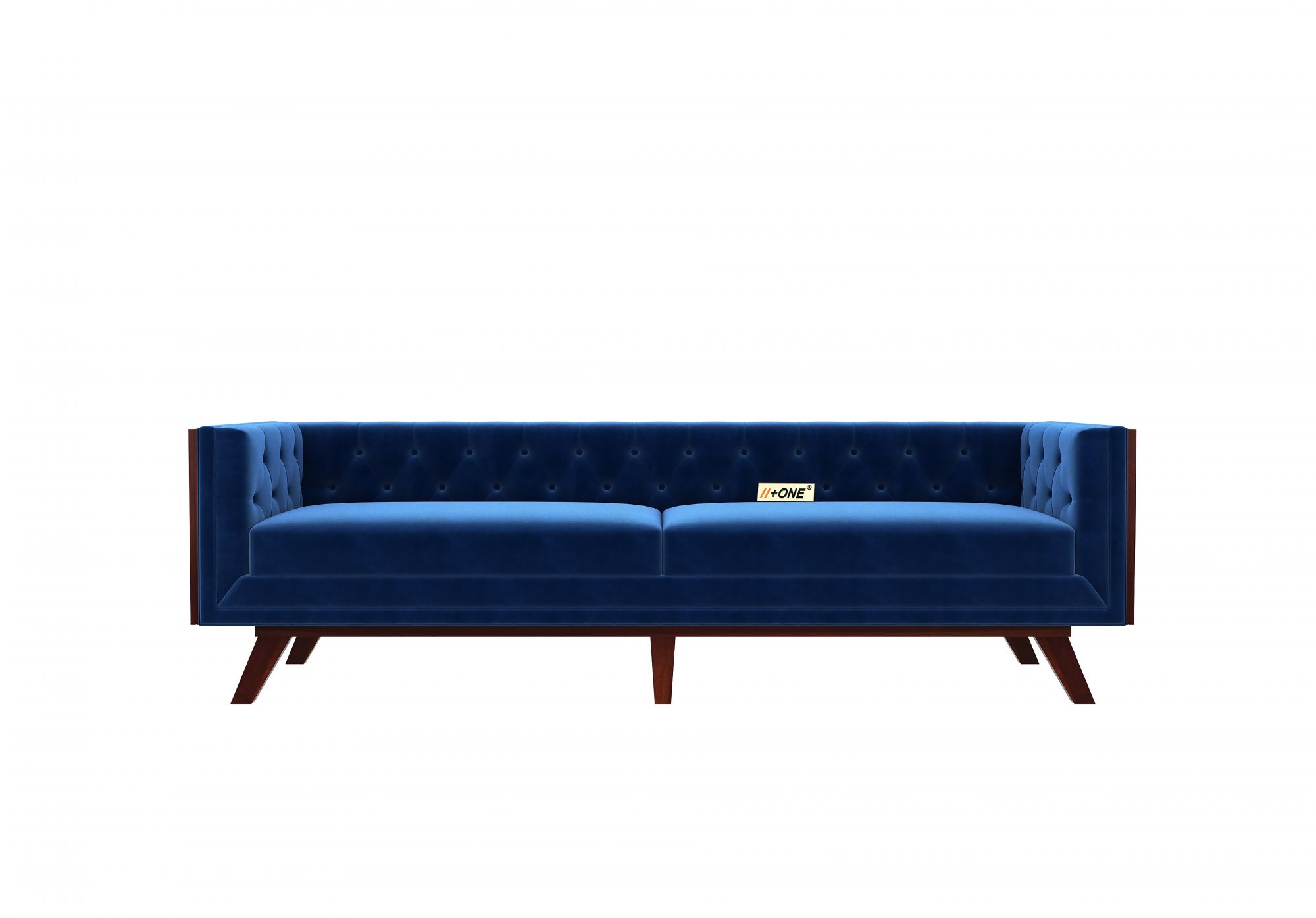 Syros Indigo Blue 4 Seater Sofa
