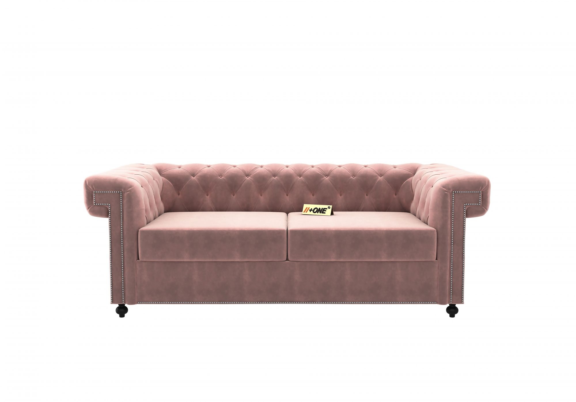 Octa Rose Dust 2 Seater Sofa