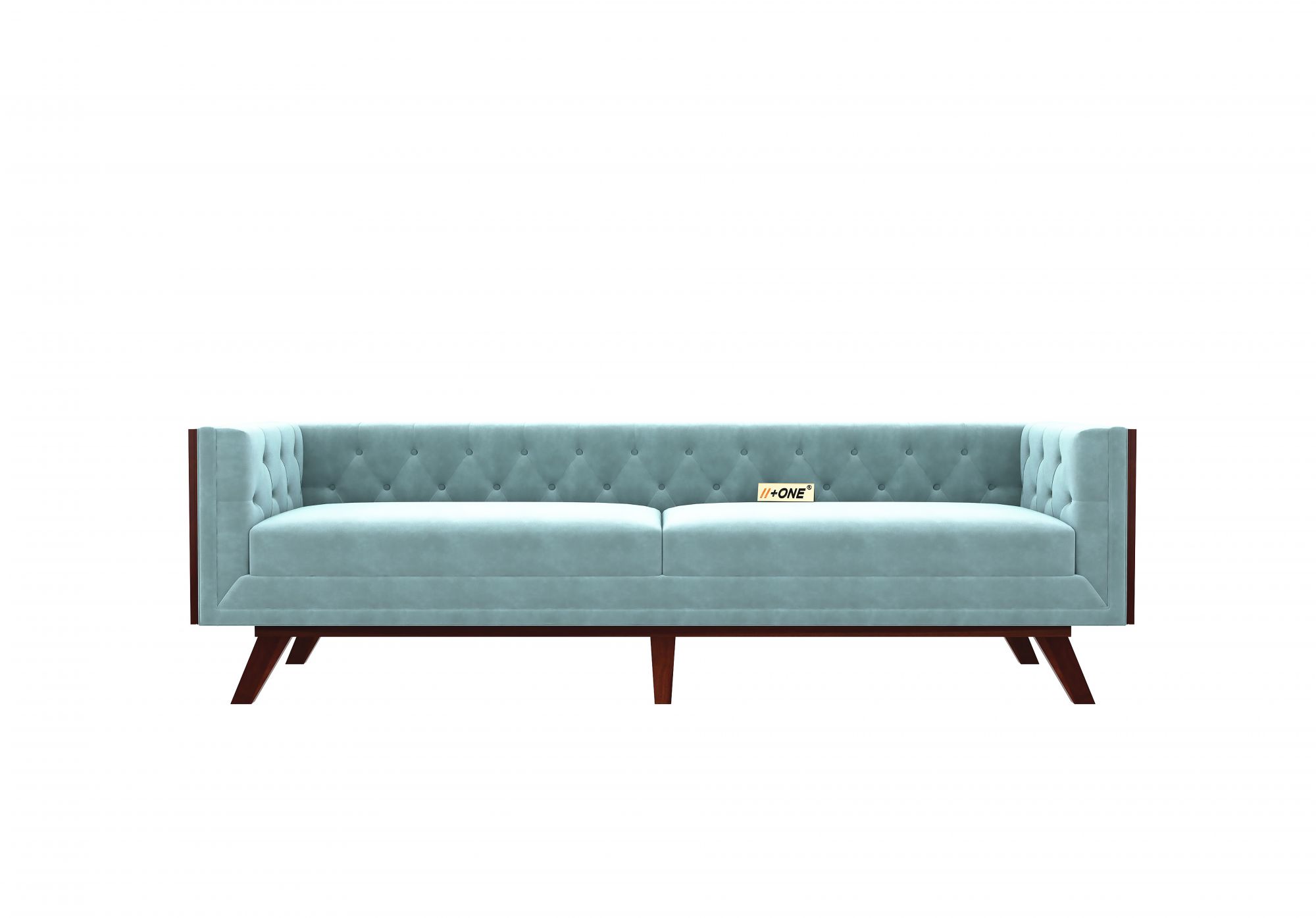 Syros Dusk Blue 4 Seater Sofa