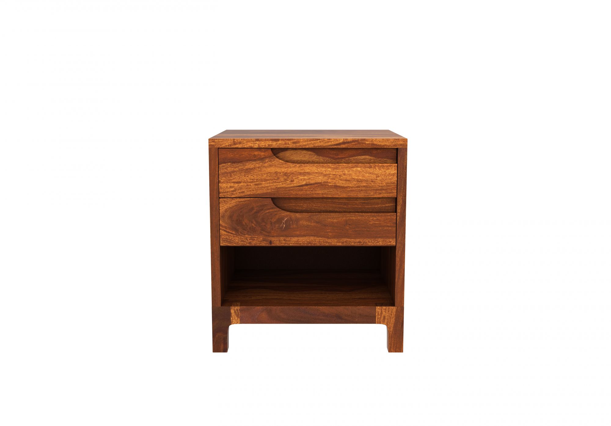 Jonson Bedside Table Walnut finish