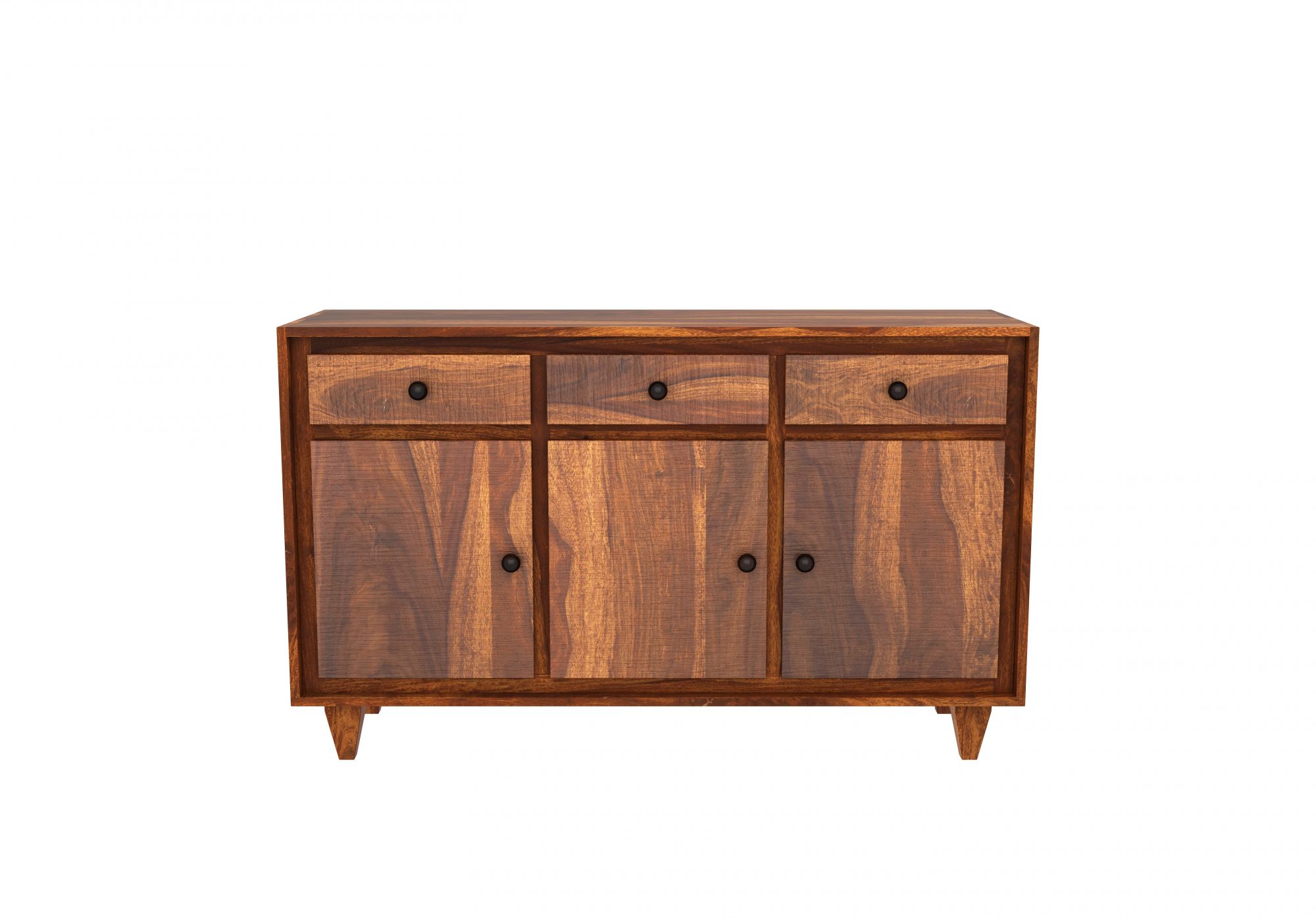 Regal Wooden Chest of Drawers