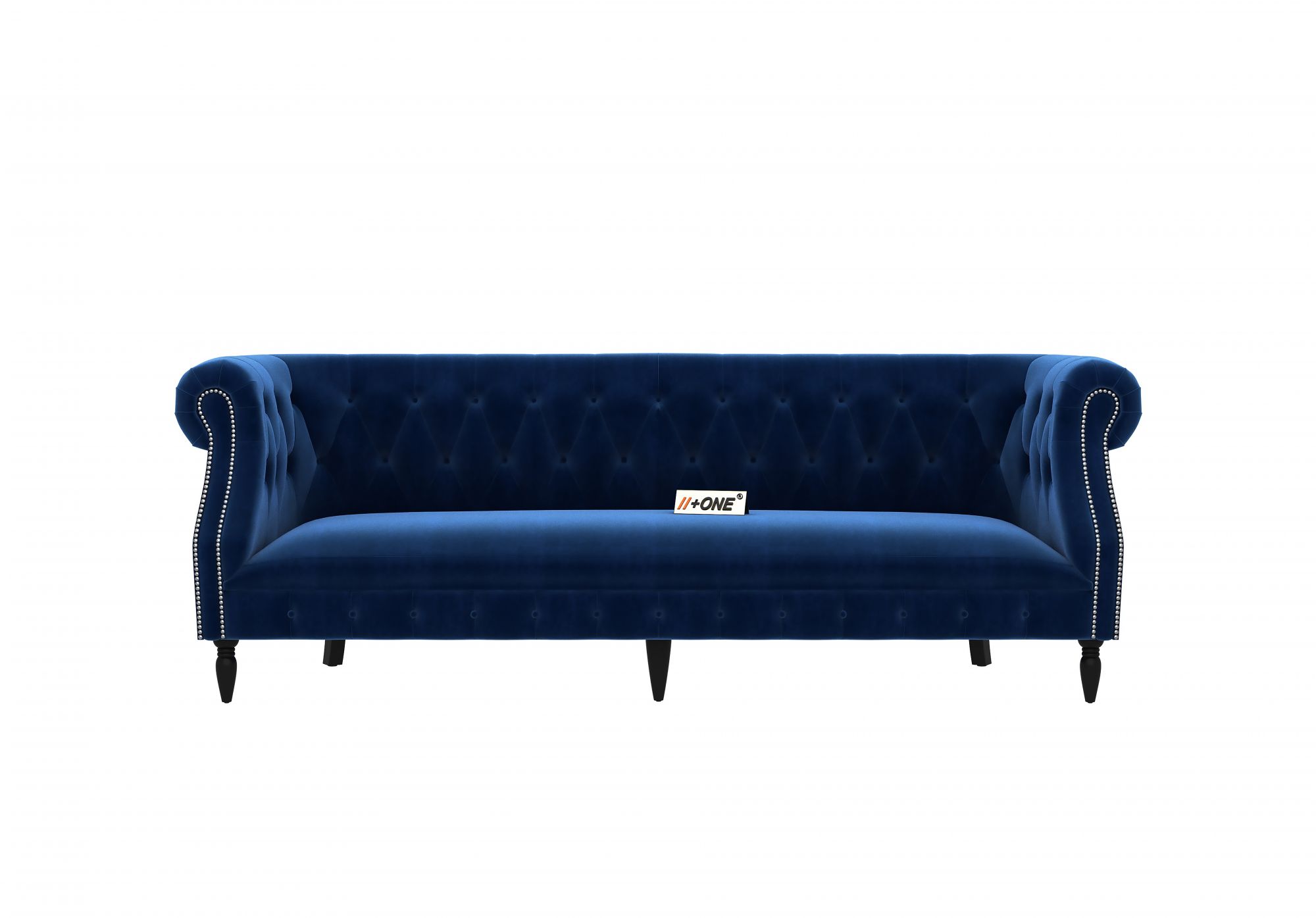 Baron Indigo Blue 3 Seater Sofa