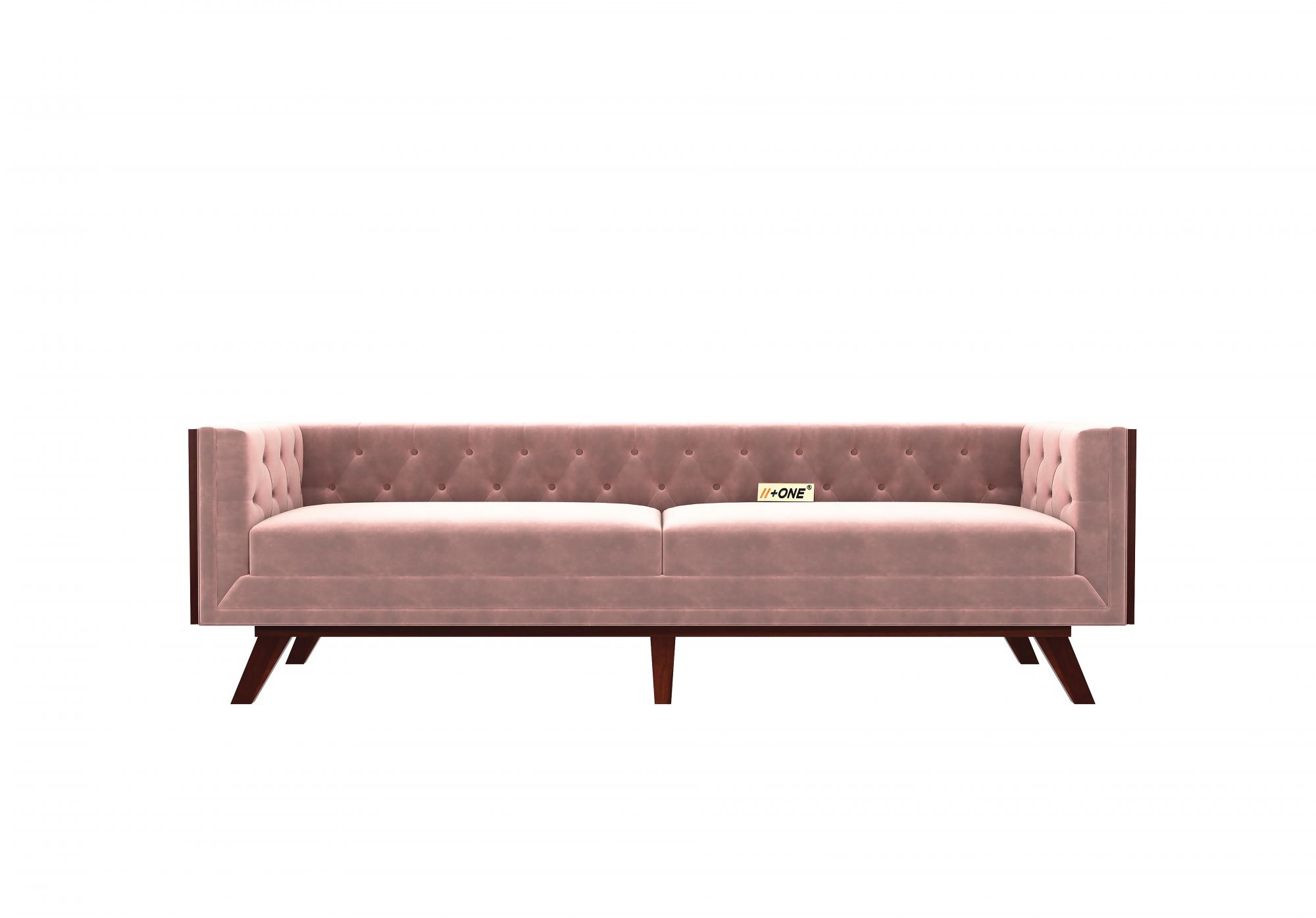 Syros Rose Dust 4 Seater Sofa