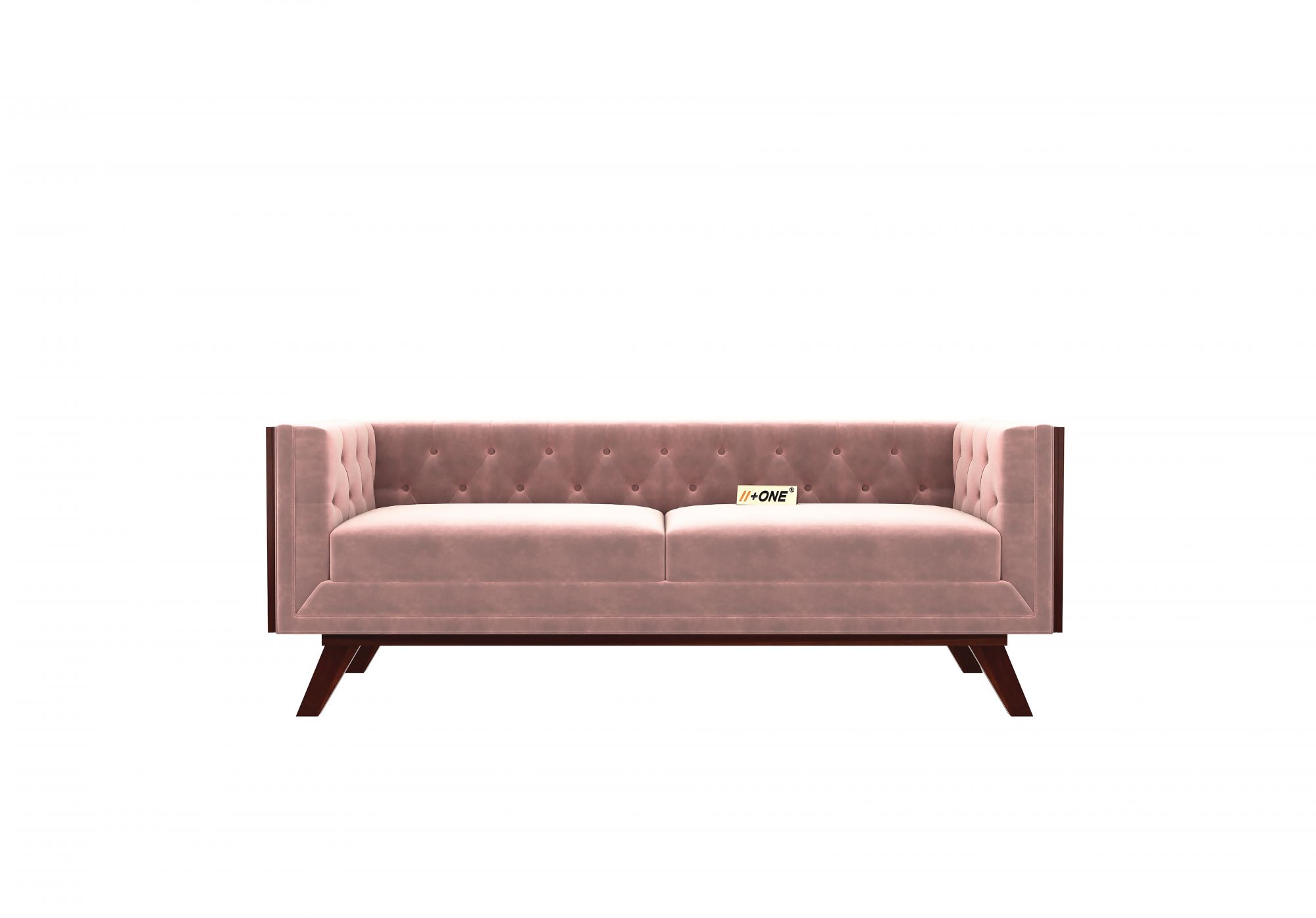 Syros Rose Dust 3 Seater Sofa